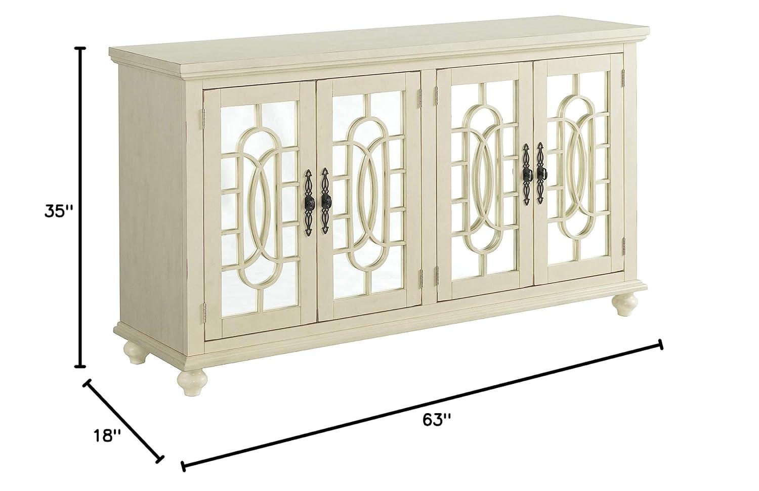 Martin Svensson Home Orleans TV Stand for TVs up to 65", Antique White