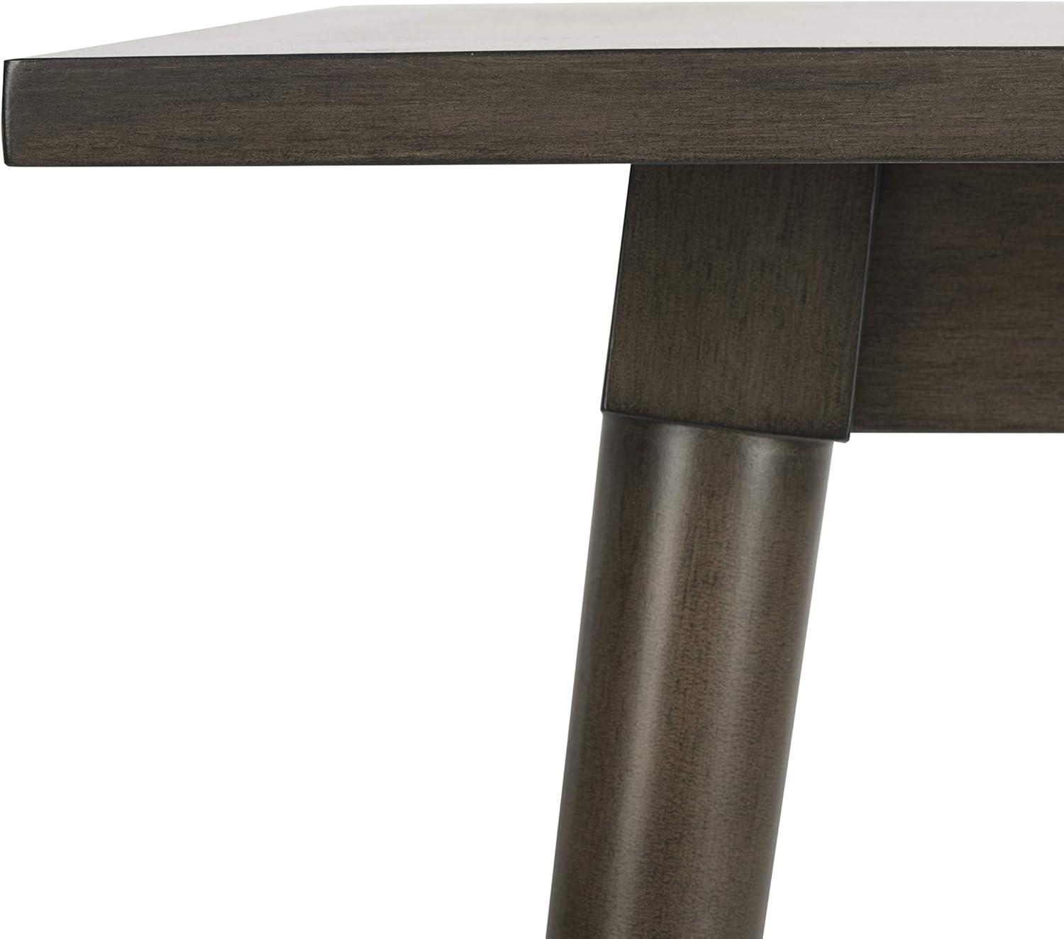 Simone 36" Transitional Square Dining Table in Dark Walnut