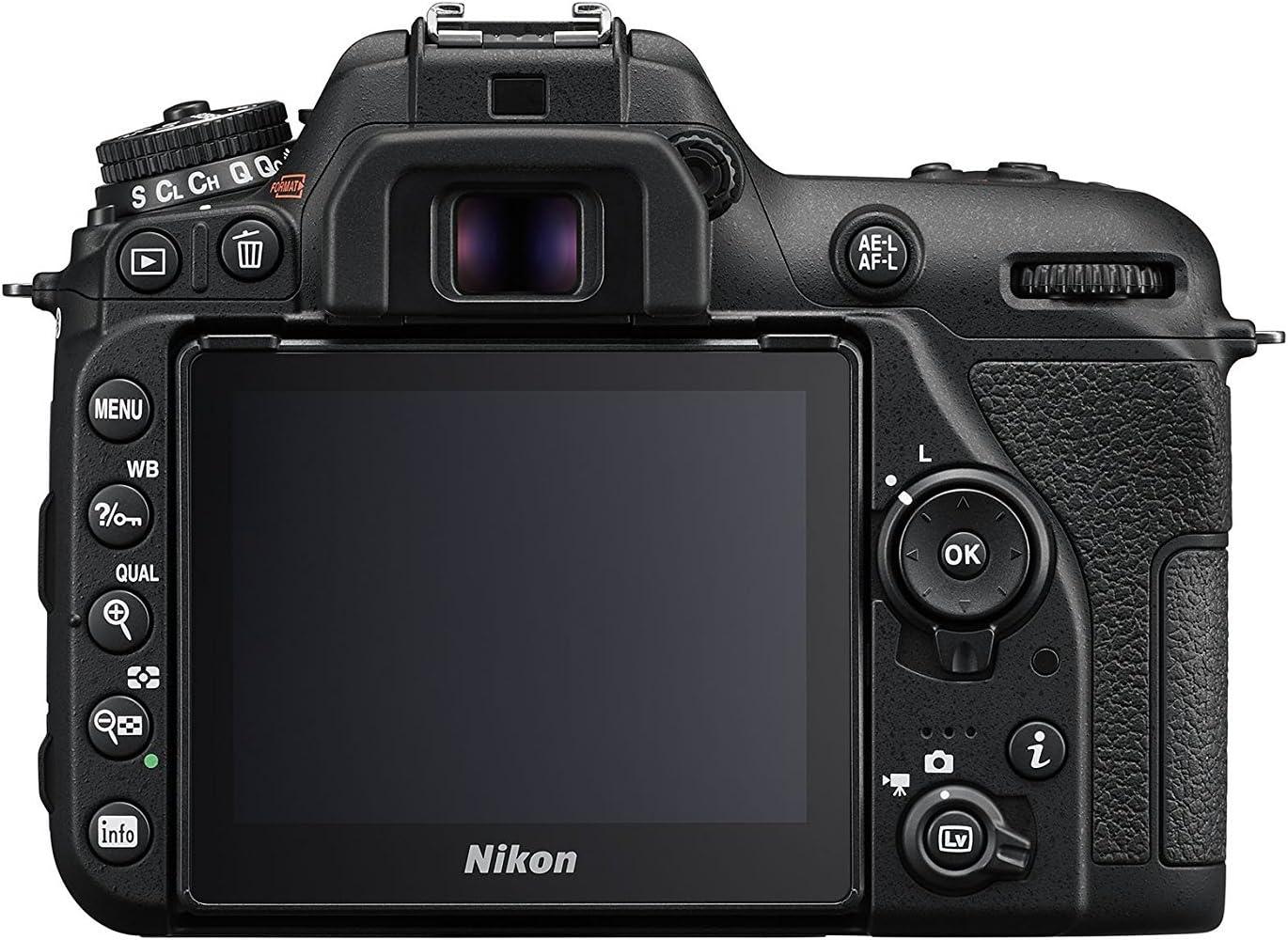 Nikon D7500 DX-Format DSLR Camera (Body Only, Black)