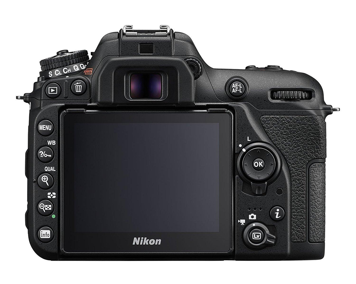 Nikon D7500 DX-Format DSLR Camera (Body Only, Black)