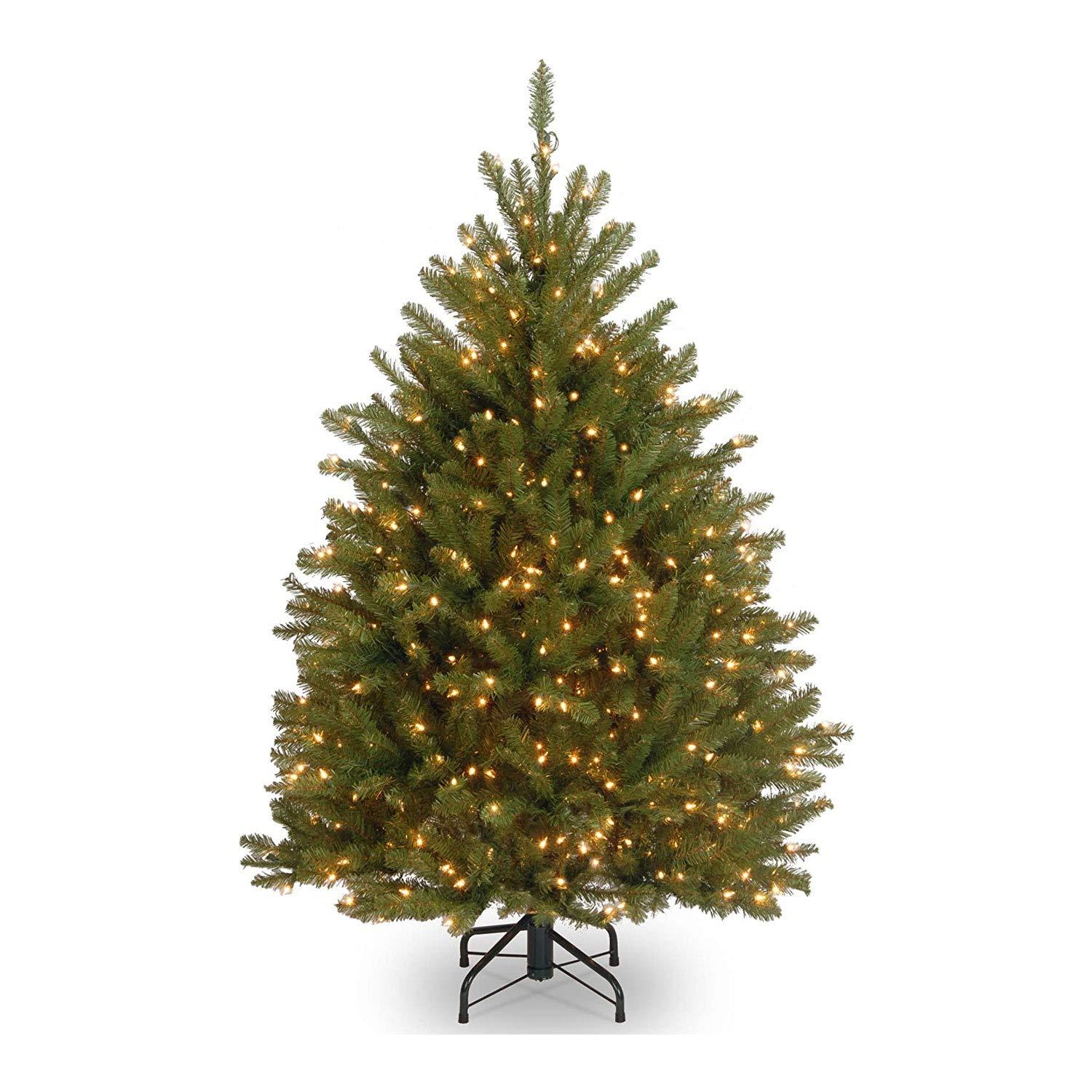 The Holiday Aisle® Dunhill Fir Tree with Clear Lights