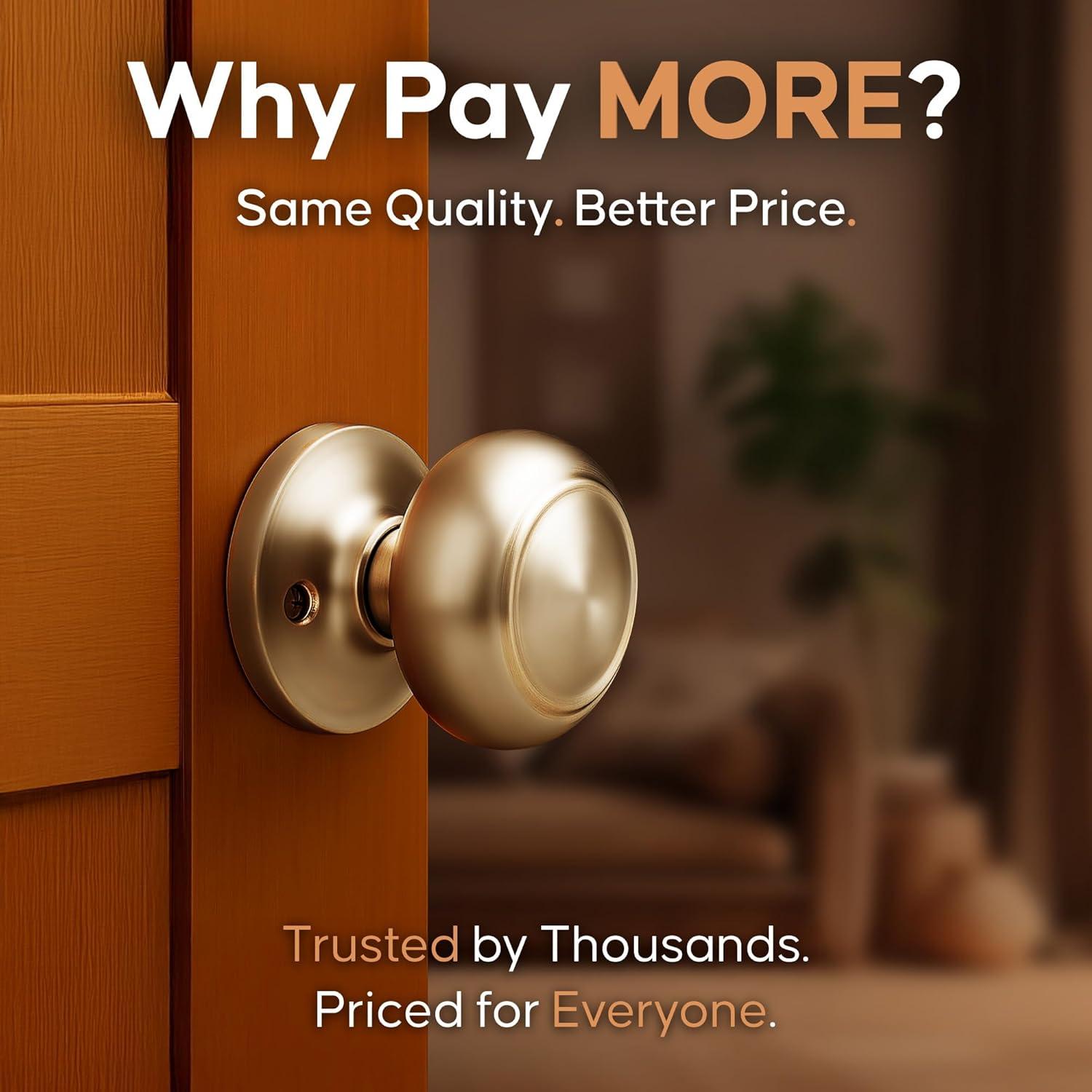 Colonial Passage Door Knob