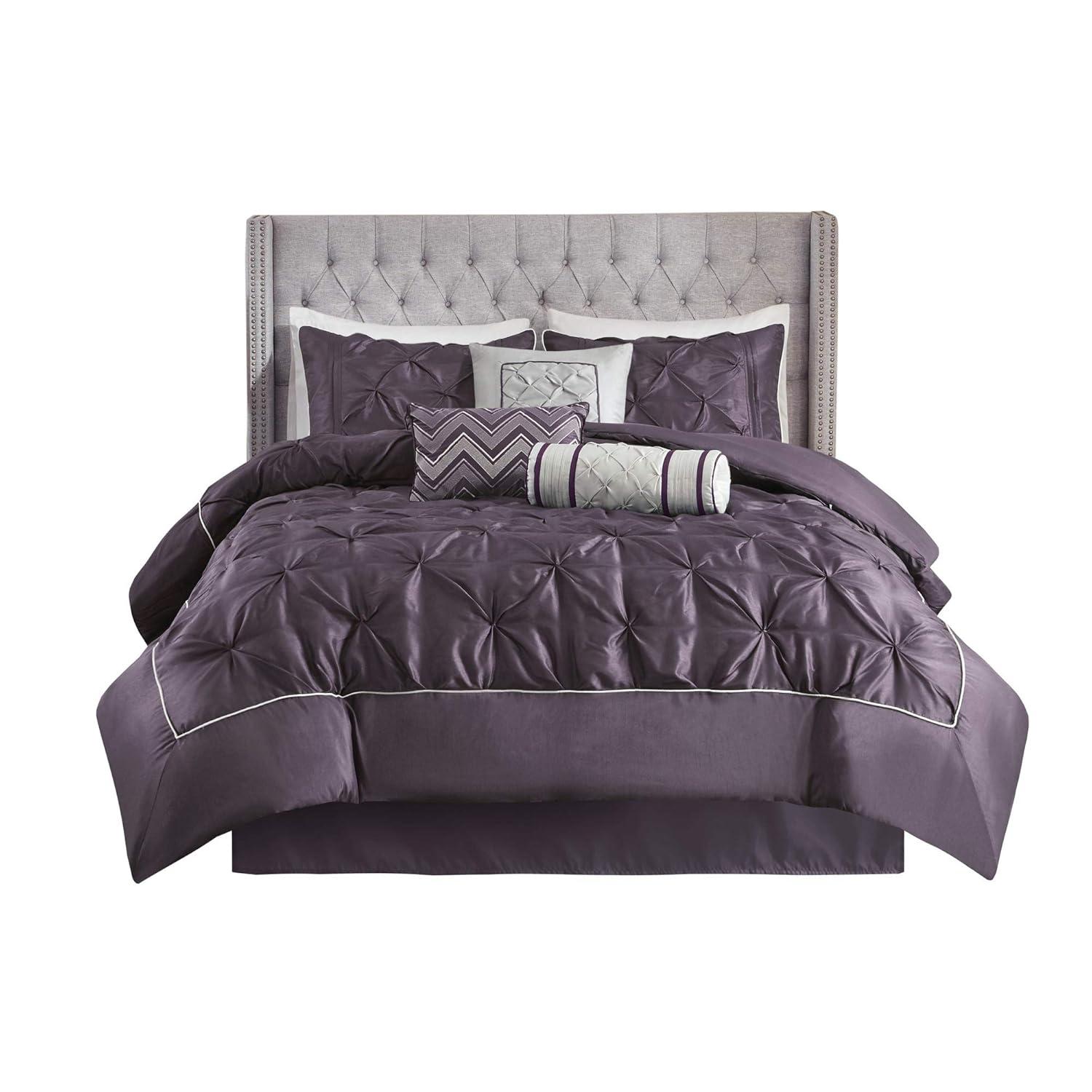 Madison Park Laurel 7 Piece Tufted Comforter Set