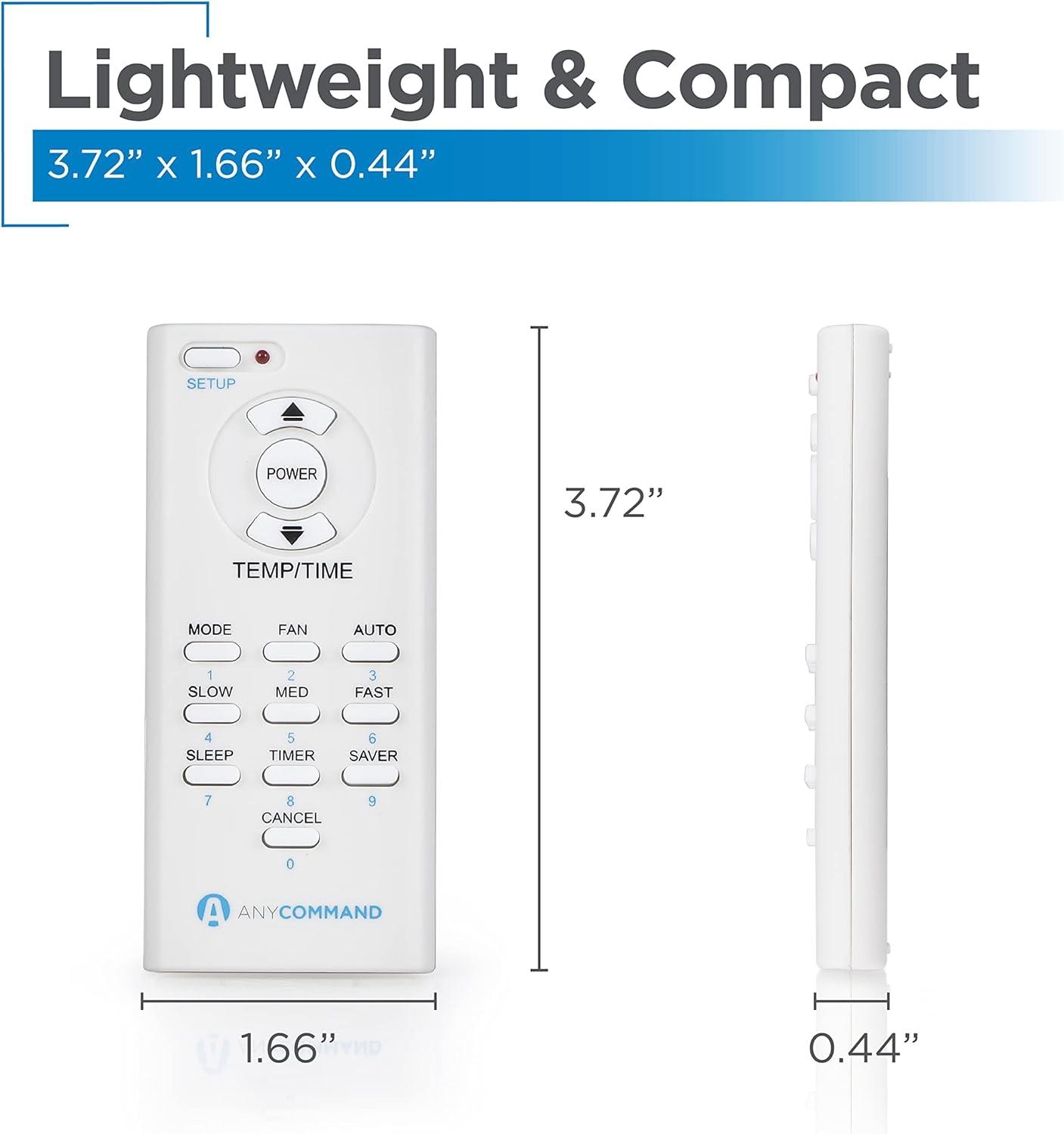 Universal White Button Control Air Conditioner Remote