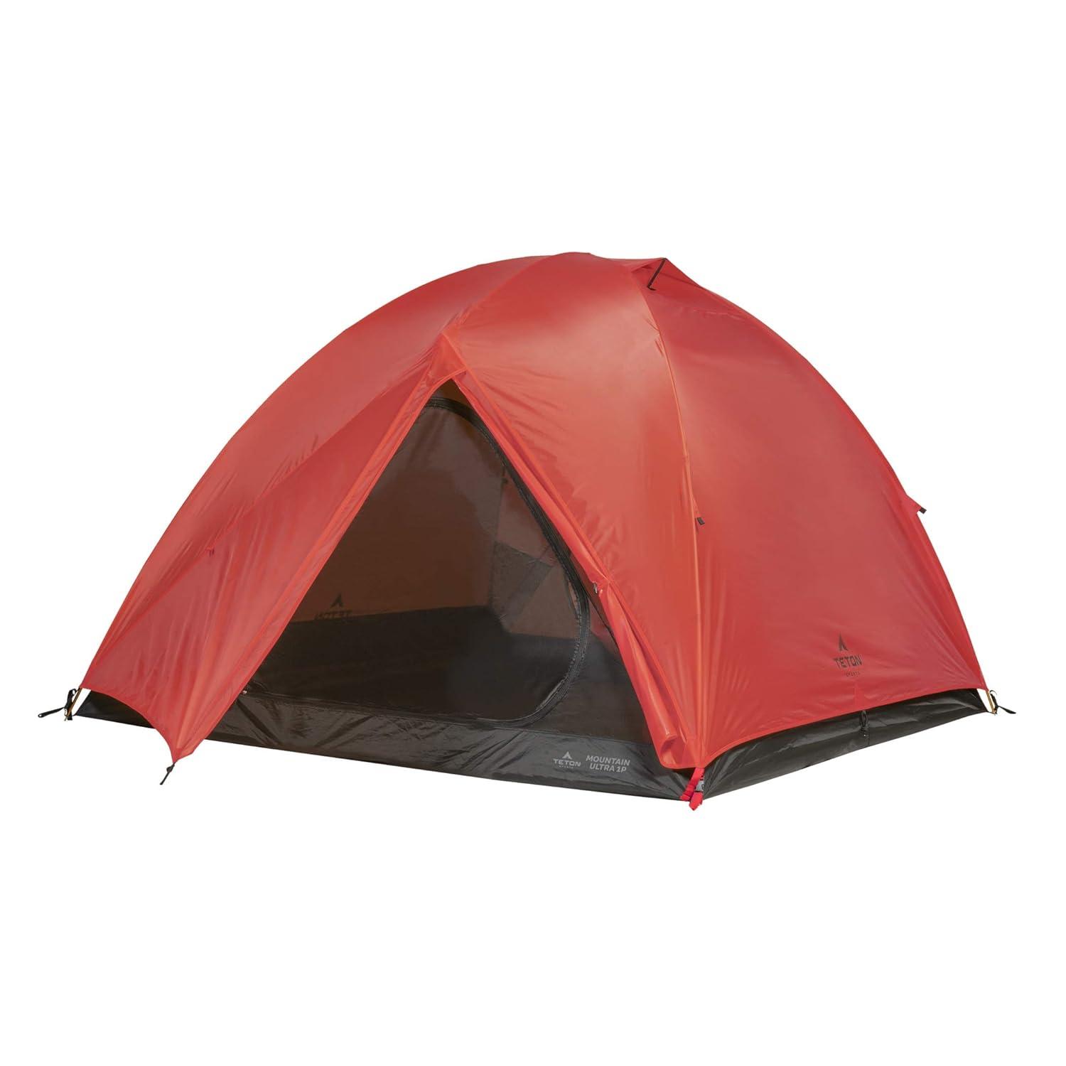 TETON Sports Mountain Ultra Tents, 1-4 Person Backpacking Tent, Lightweight, Perfect for Camping, Hiking and Backpacking – Waterproof and Built to Last