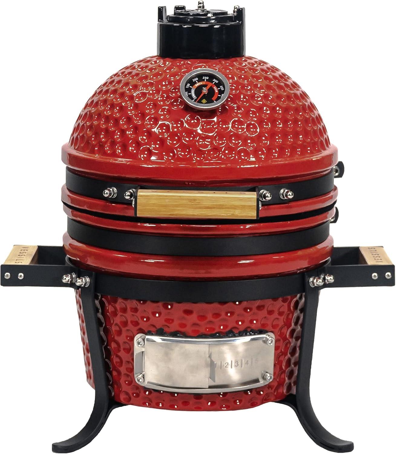 Vessils 9.8-in W BBQ Stand Style Kamado Charcoal Grill