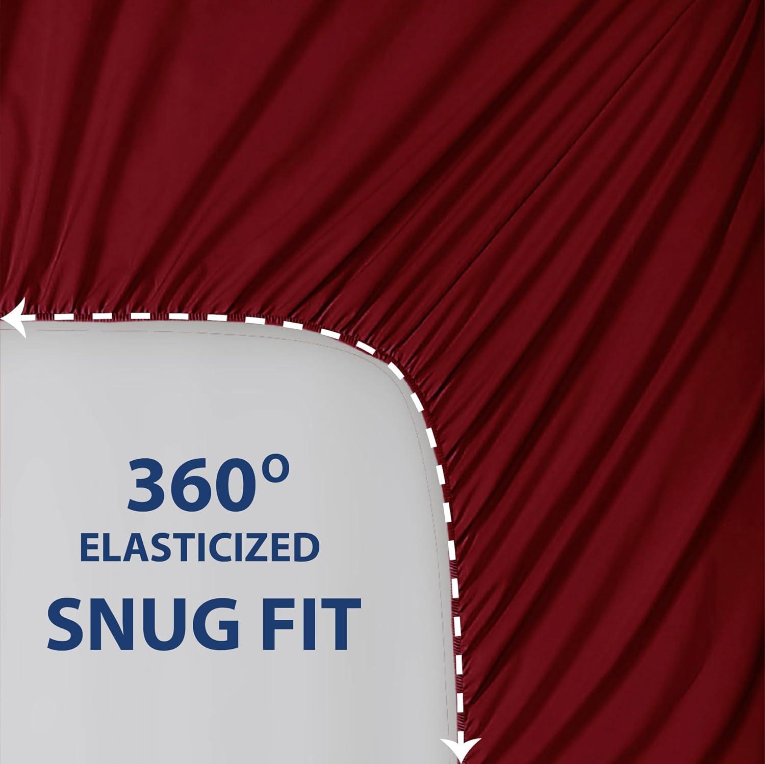 1800 Series Ultra Soft Microfiber Sheet Set