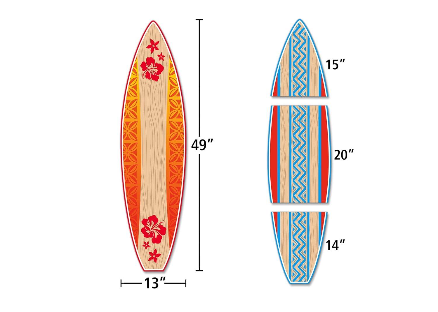Teacher Created Resources Giant Surfboards Bulletin Board Display Set