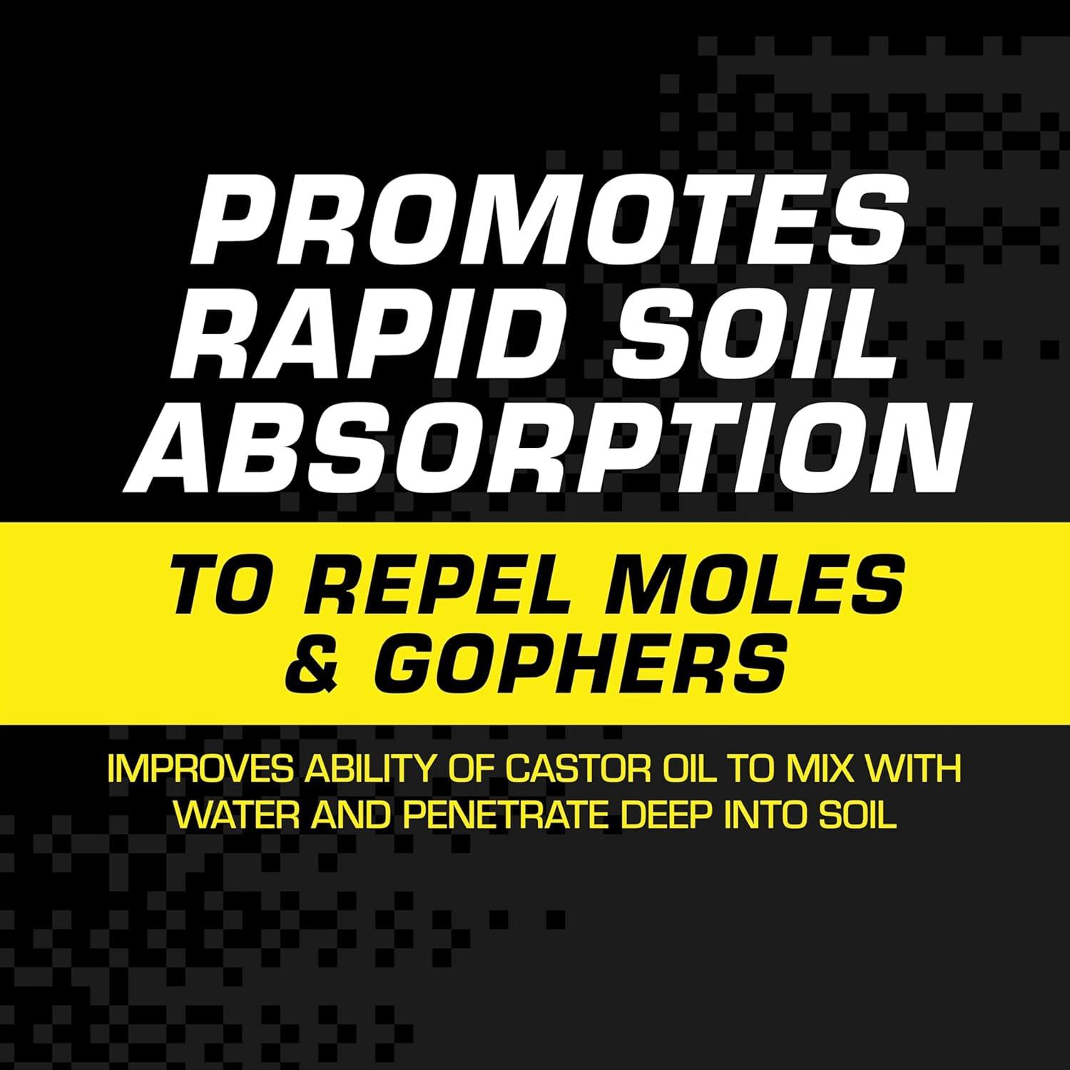 Tomcat Mole & Gopher Repellent Ready-To-Spray, Formulated with Castor Oil, 32 fl. oz.