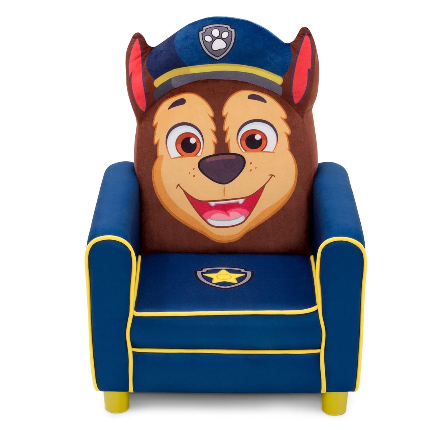 PAW Patrol Chase Figural Upholstered Kids' Chair - Delta Children