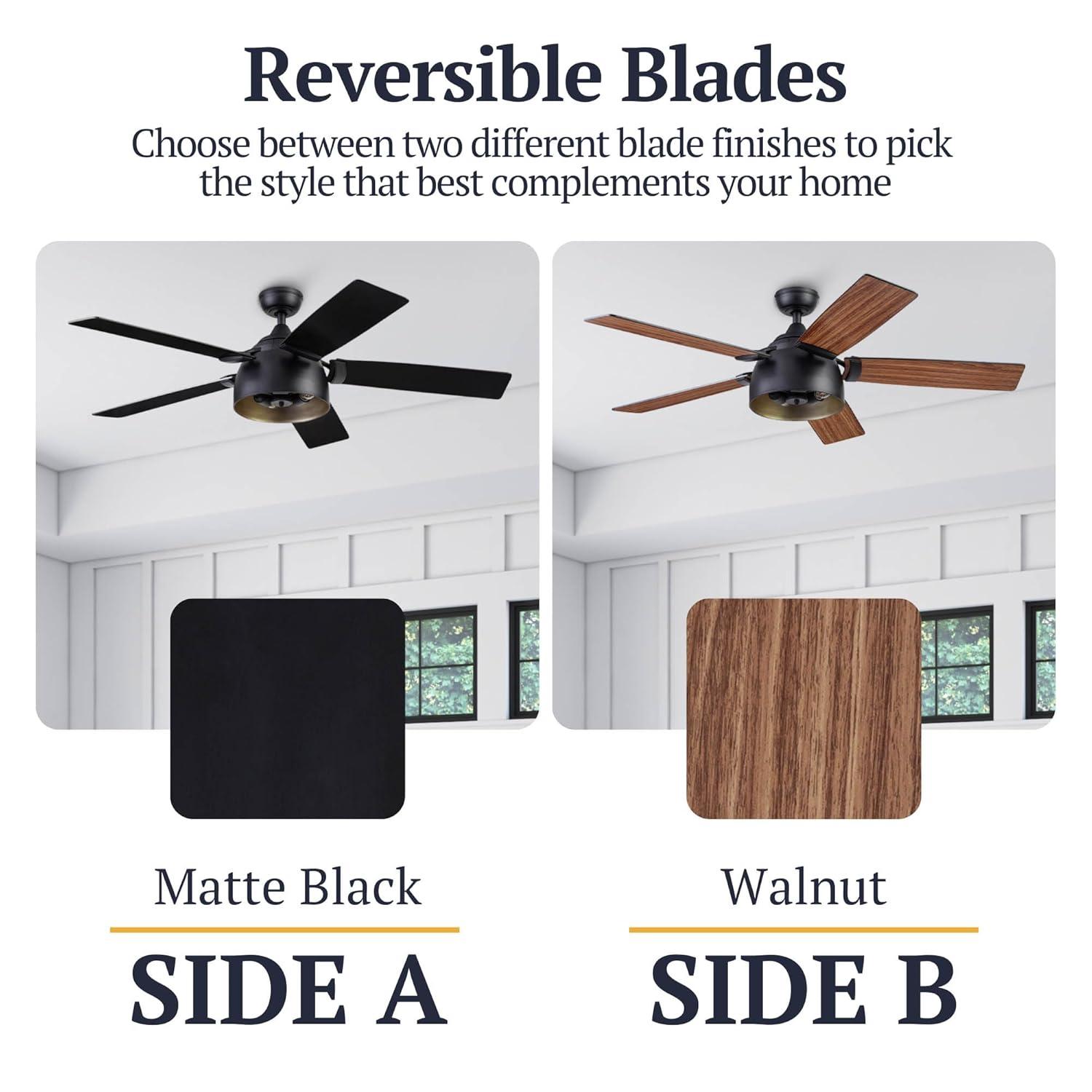 Prominence Home Octavia 52" Ceiling Fan with LED Light