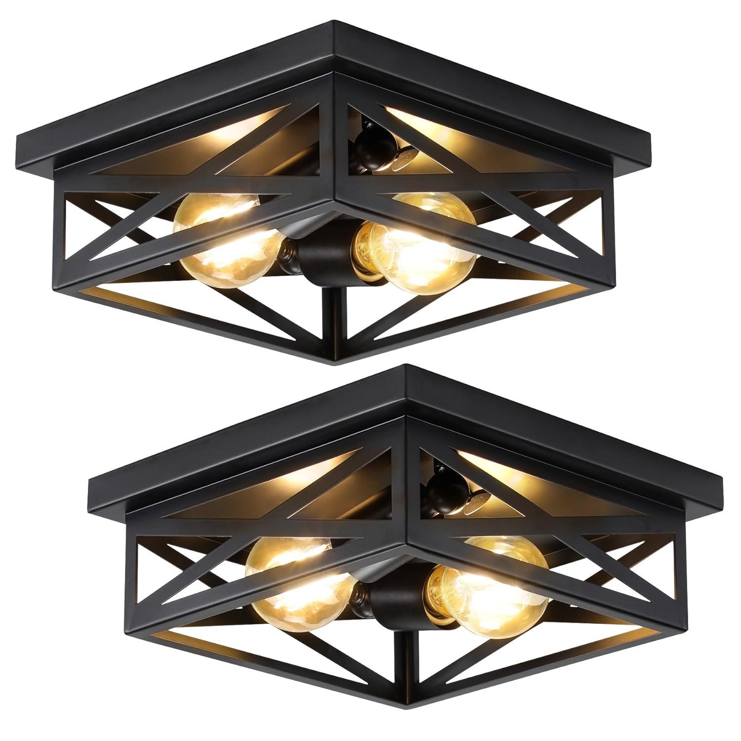 Pynsseu Flush Mount (Set of 2)