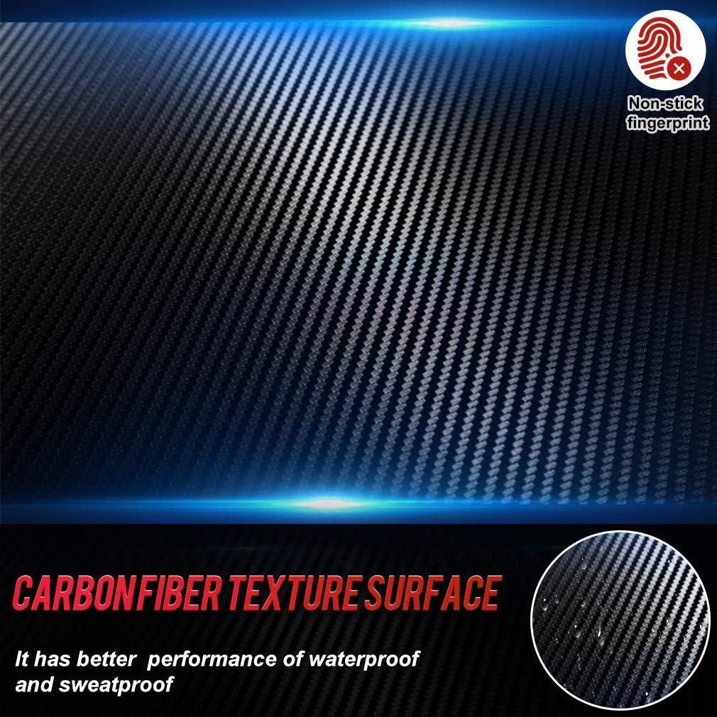 BestOffice Gaming Desk Modern Adult Ergonomic Desk with Cup Holder and Headphone Hook, Red