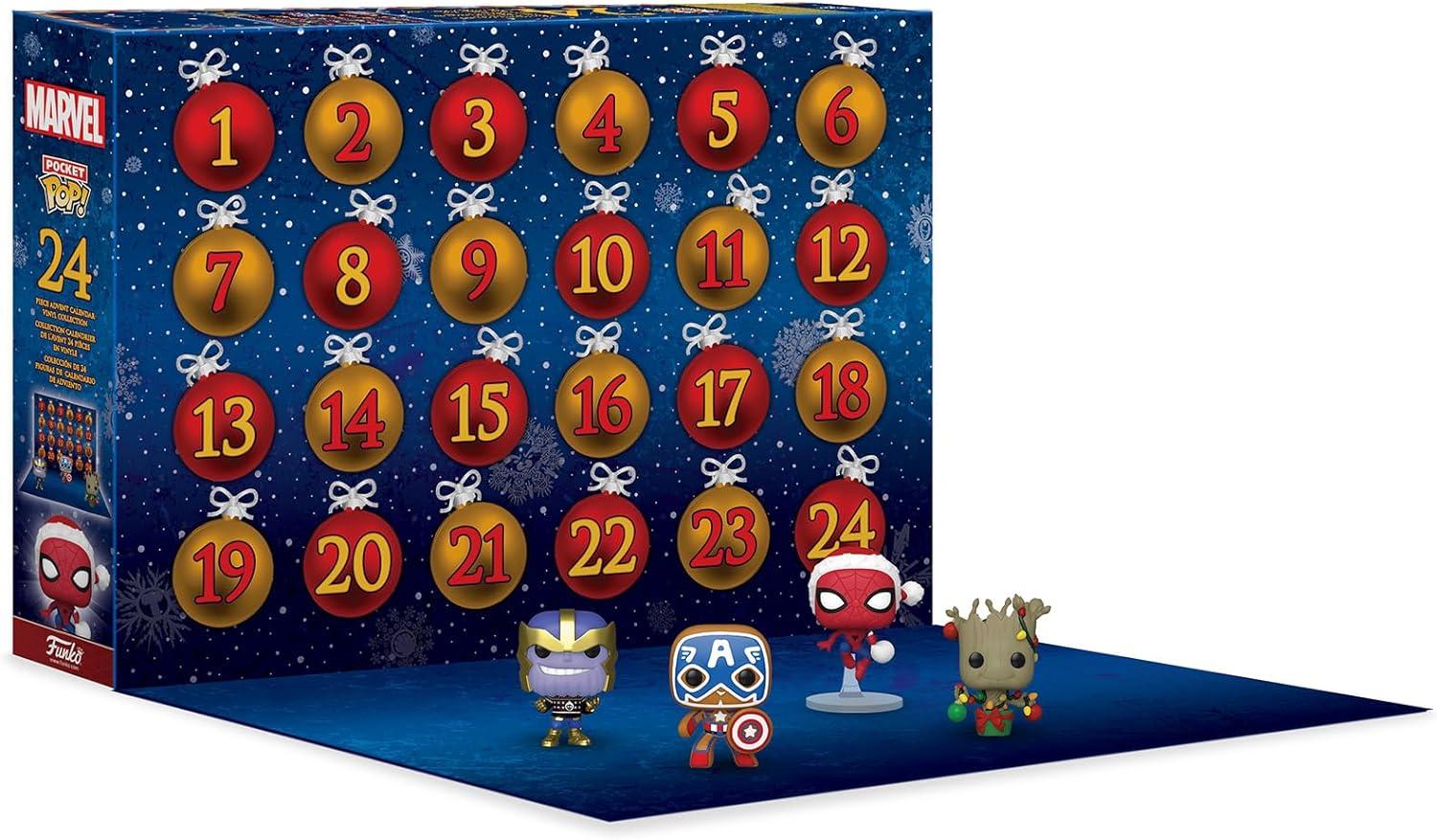Funko Pop! Advent Calendar: Marvel Holiday 2022 - 24 Days W/ Pocket Pops
