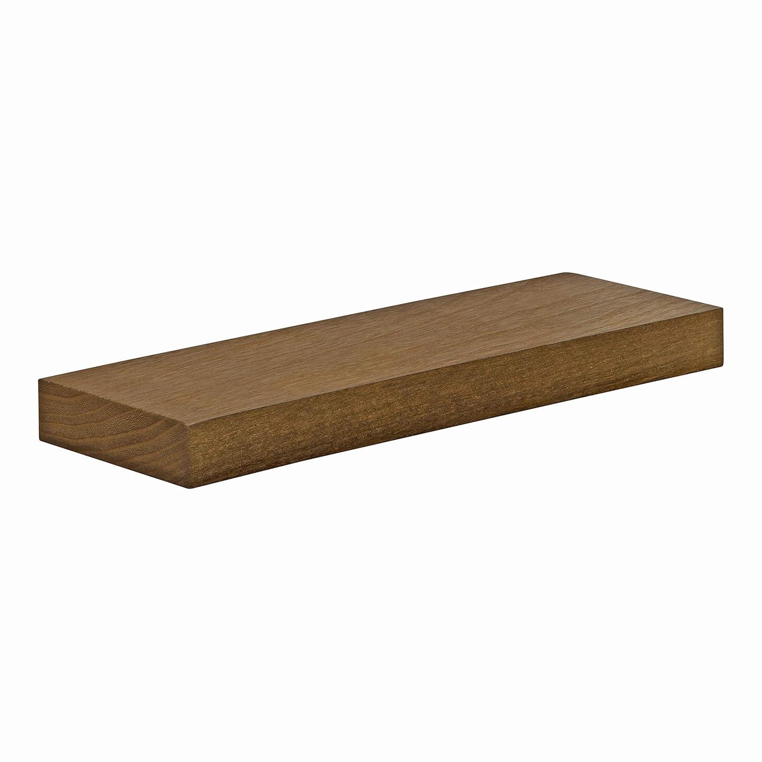 10pc Bordeaux Frame Box Set Natural: Wall Gallery Kit, Wood Shelves, Multi-Size Frames - Kate & Laurel All Things Decor