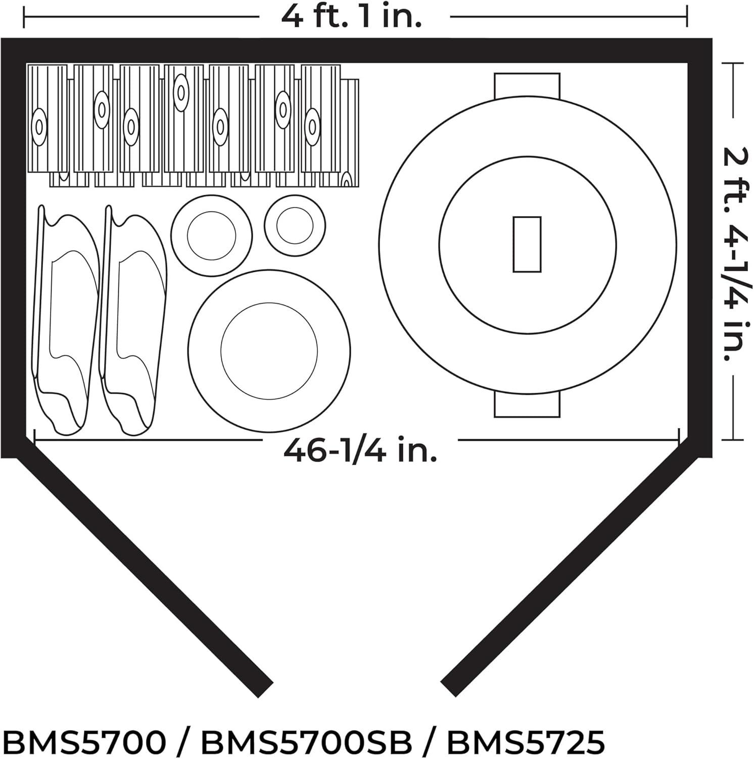 Suncast 53 in. W x 32.5 in. D Resin Vertical Tool Shed