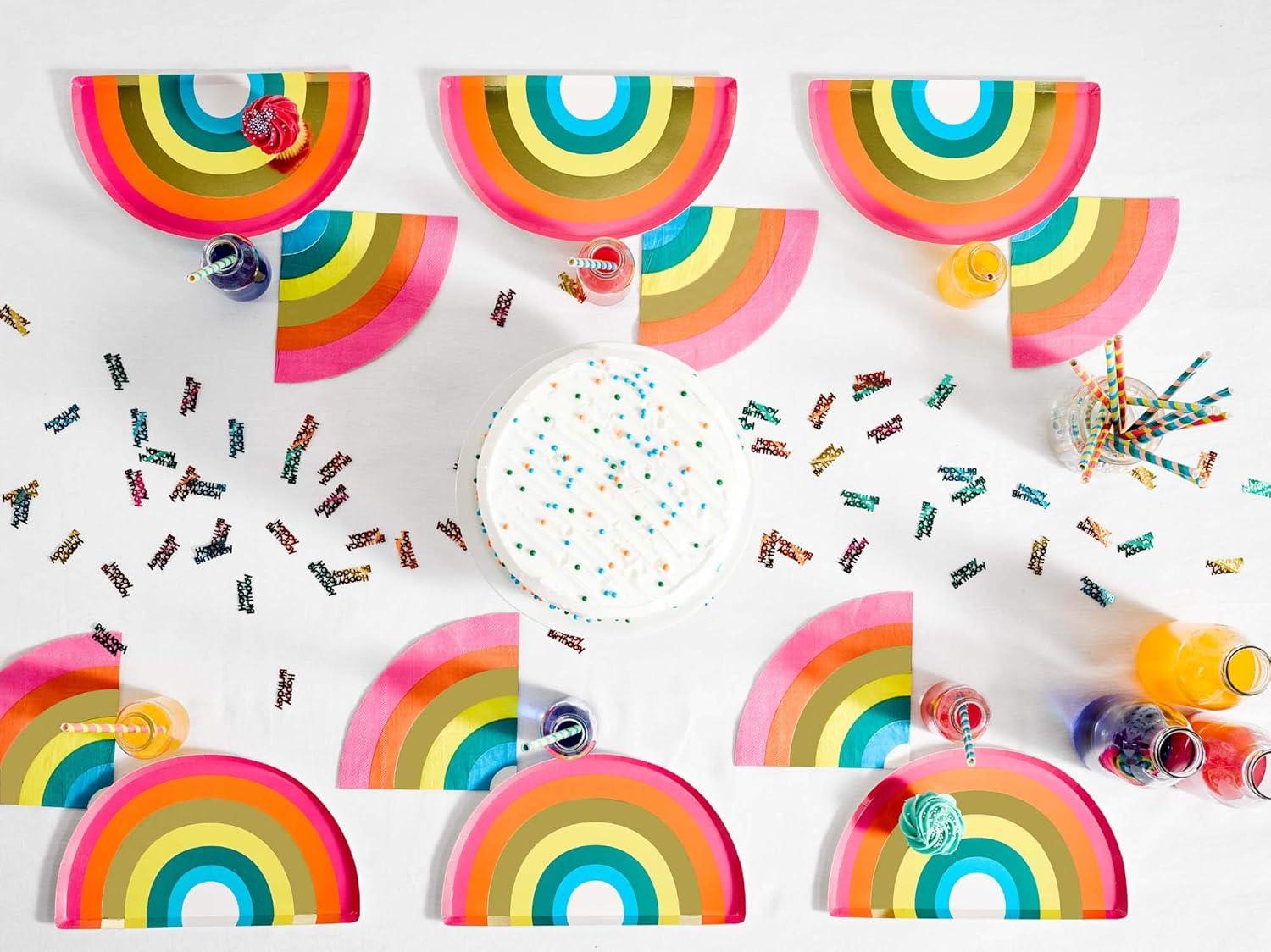 Servilletas Brillantes con Forma de Arcoíris: Divertidas y Coloridas para Cualquier Celebración