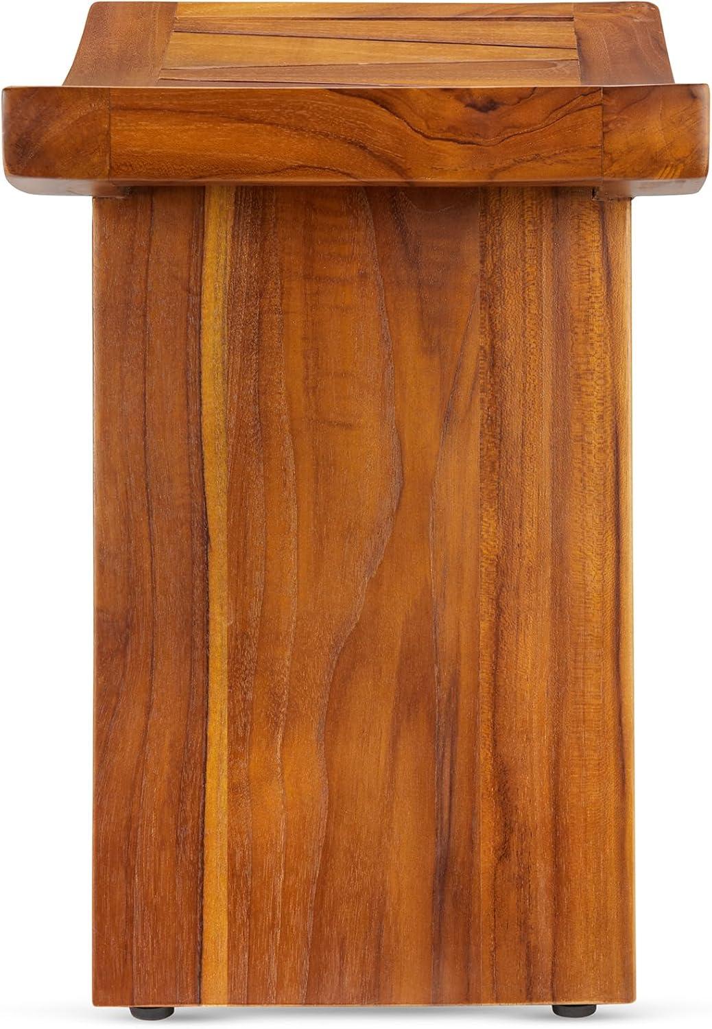 Aqua Teak Asia 18'' W Teak Shower Bench