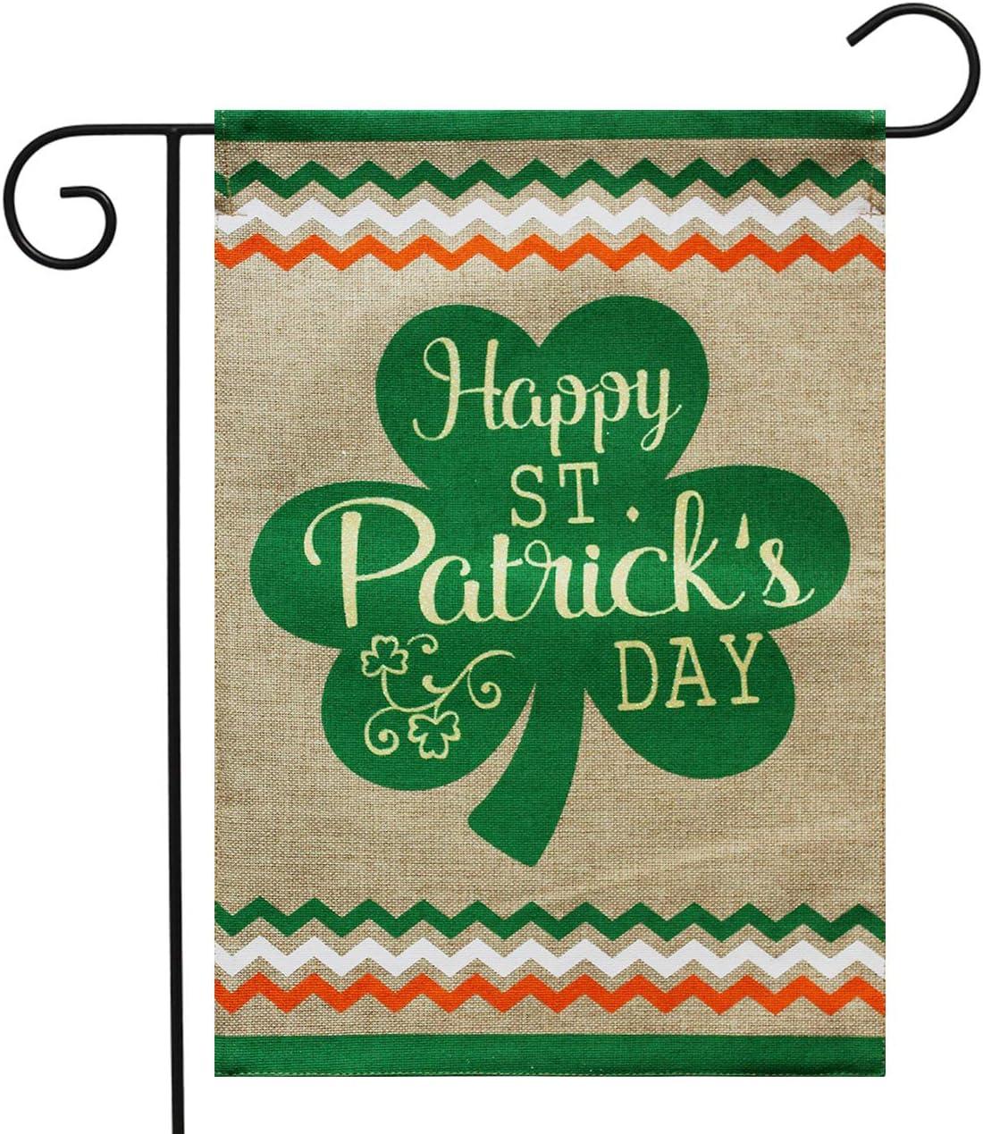 Briarwood Lane Celtic Shamrocks St. Patrick's Day Garden Flag Iri