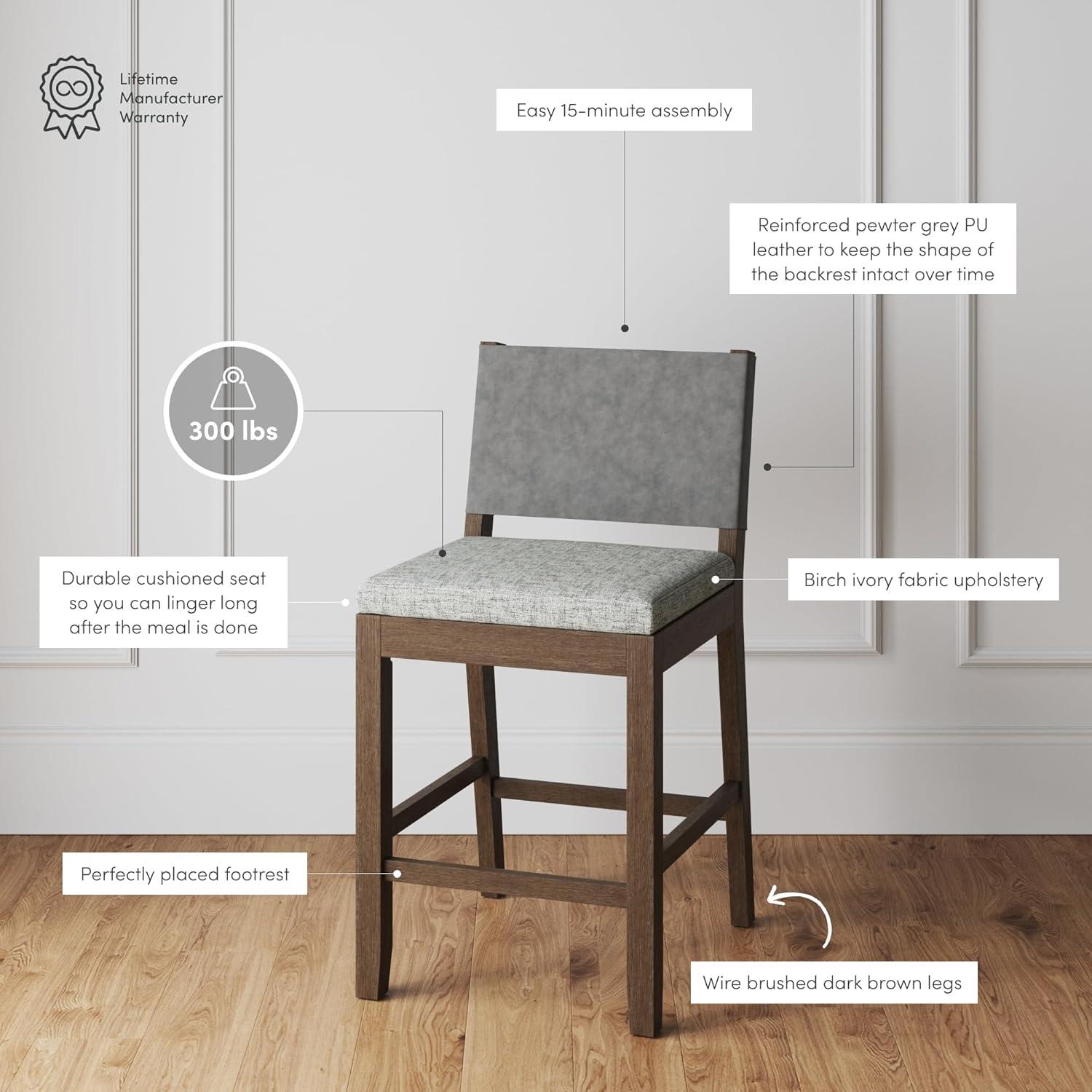 Etem Upholstered Stool