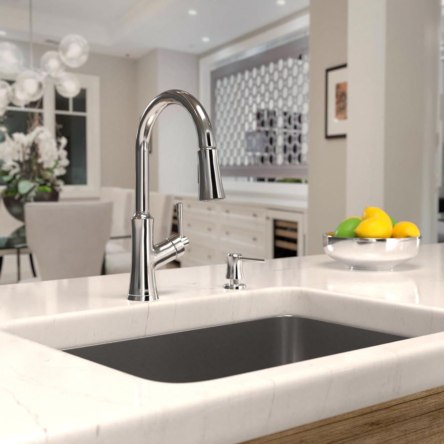 Joleena Pull Down Single Handle Kitchen Faucet