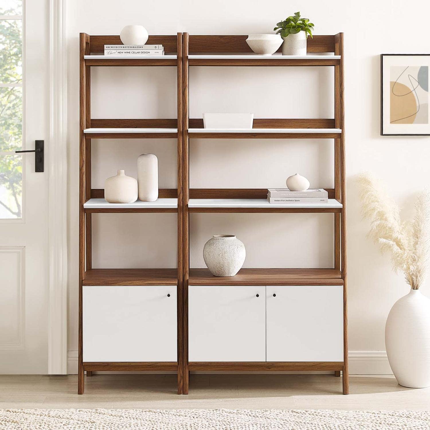 Modway Modway Bixby Wood Bookshelves - Set of 2