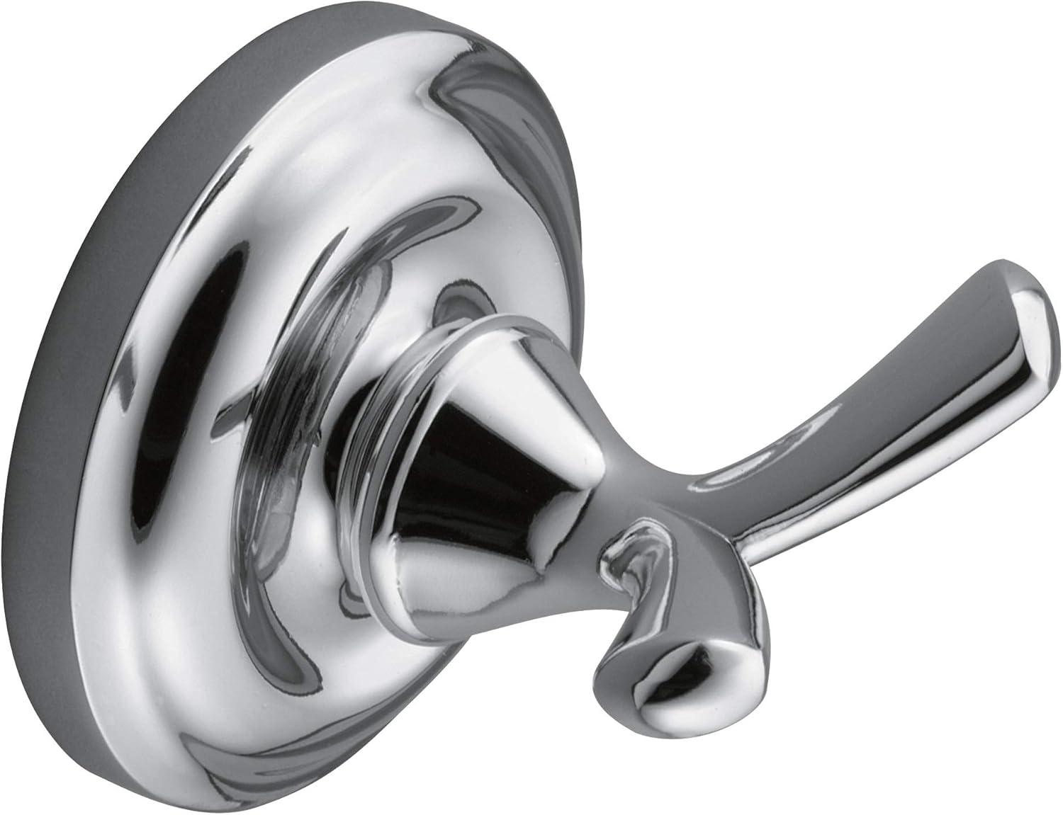 Moen Chrome Double Robe Hook with Mirror Finish