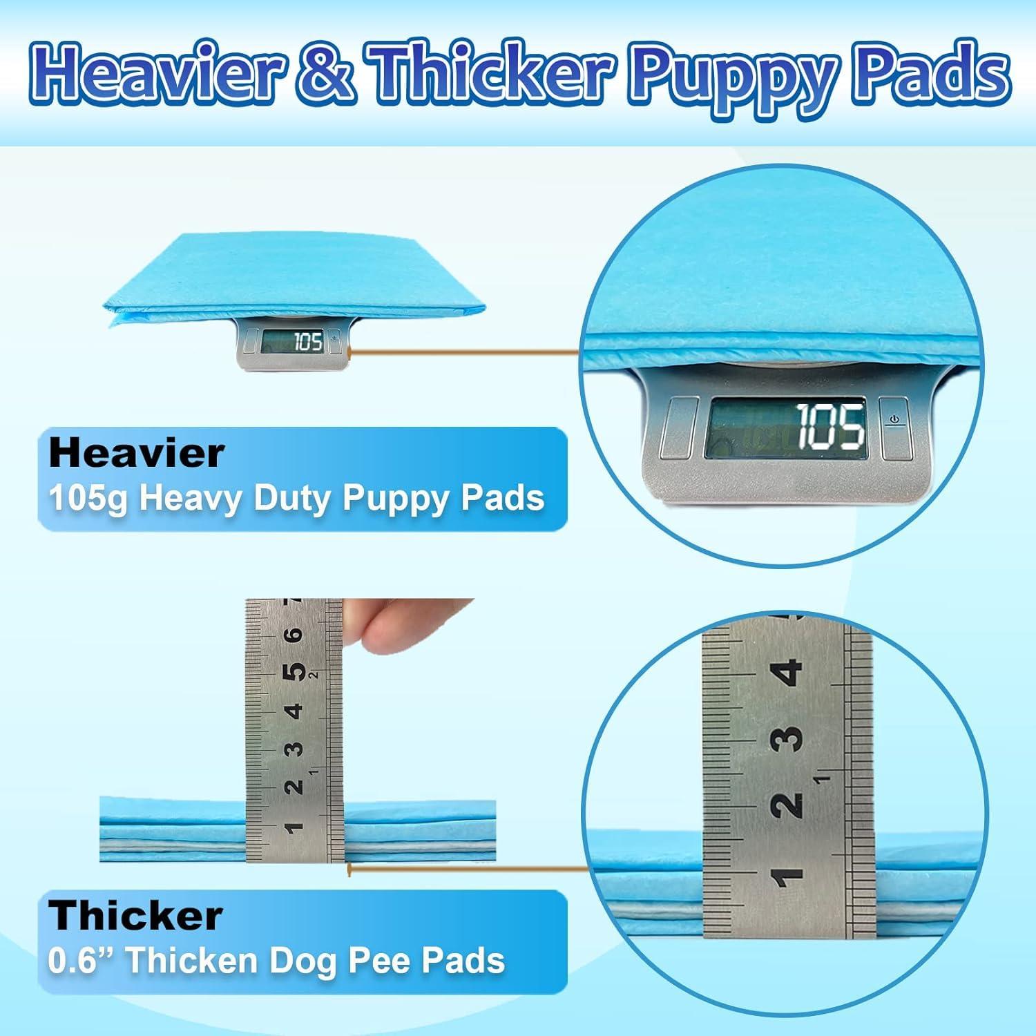 Pee Pads for Dogs - 30" X 36" Extra Large Puppy Pads XXL Potty Training Pads for Pet Wee Wee Pads Quick Absorbent Disposable Leak-Proof Pee Pads for Dogs Large Puppy Supplies - 30 Count