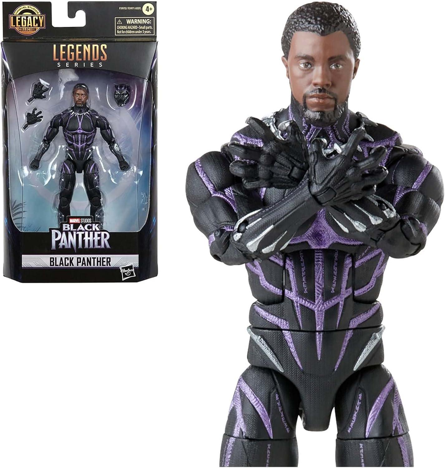 Marvel Legends Black Panther Legacy Collection Black Panther 6-inch Action Figure Collectible Toy