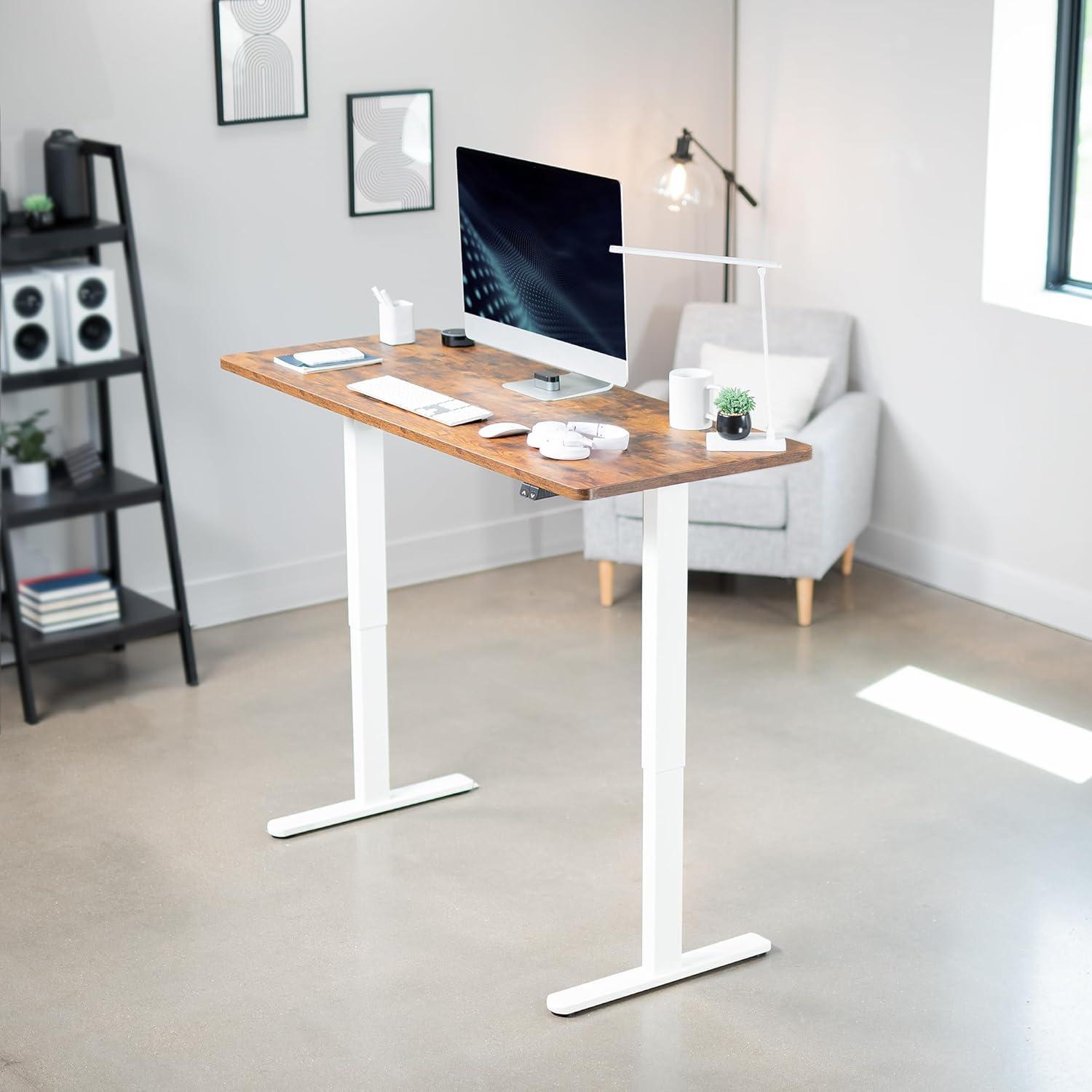 Electric Single Motor Desk Frame