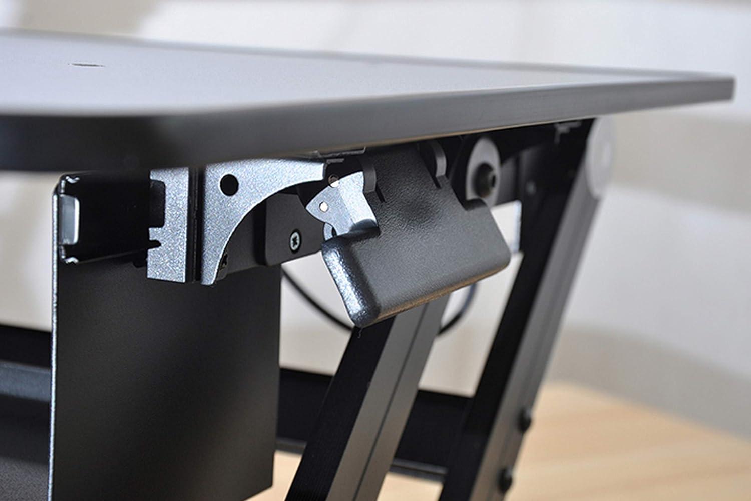 Deluxe Height Adjustable Sit to Stand Desk Computer Riser - Rocelco