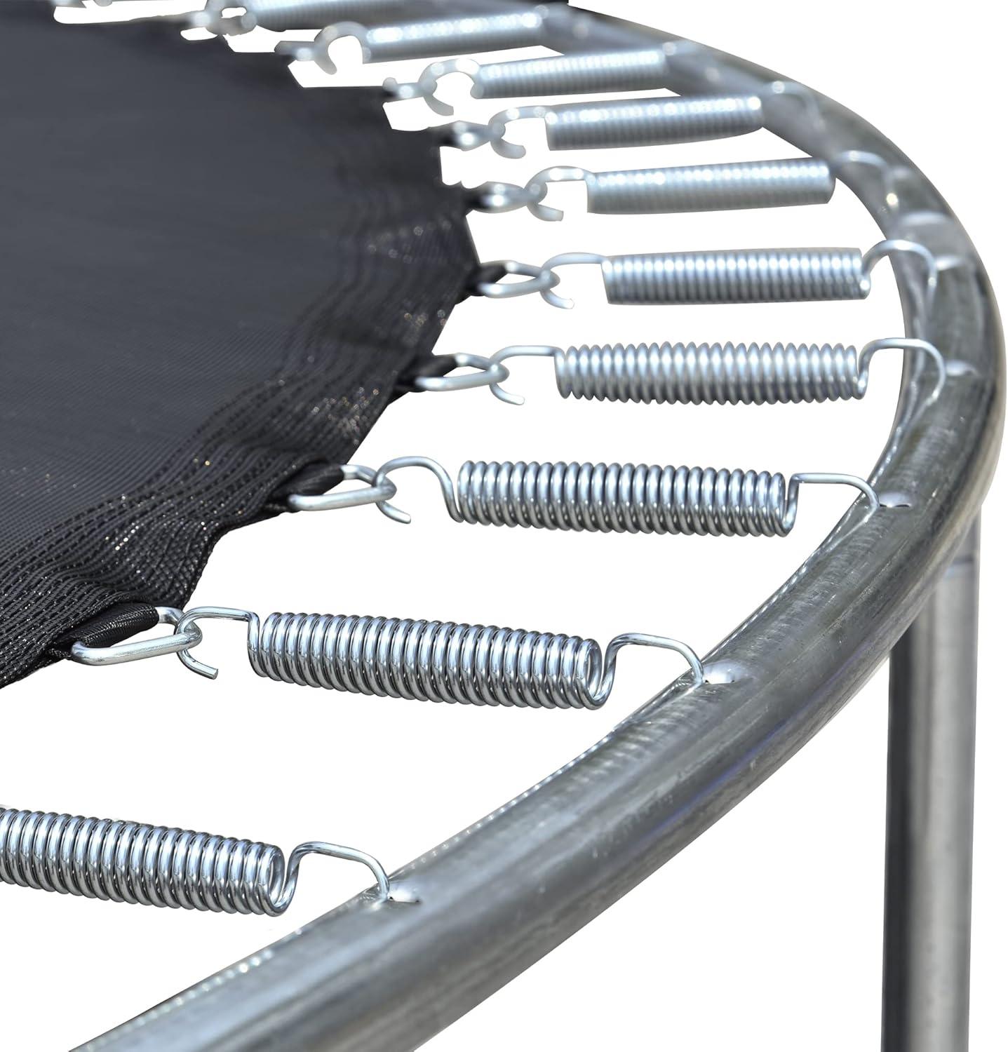 1000 LBS 14FT Outdoor Trampoline with Basketball Hoop & Safety Enclosure Net - ASTM Approved, Heavy-Duty Recreational Trampoline for Kids & Adults