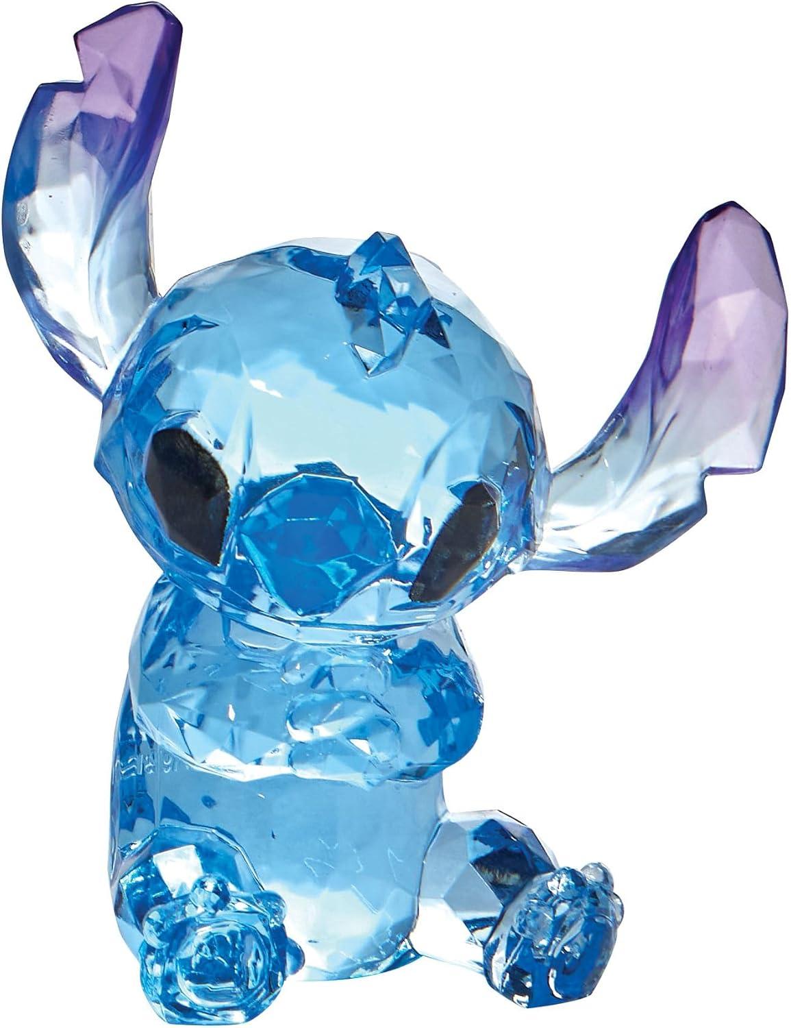 Figurine 3.25 In Stitch Acrylic Facet Collection Disney Show Case Collection Figurines