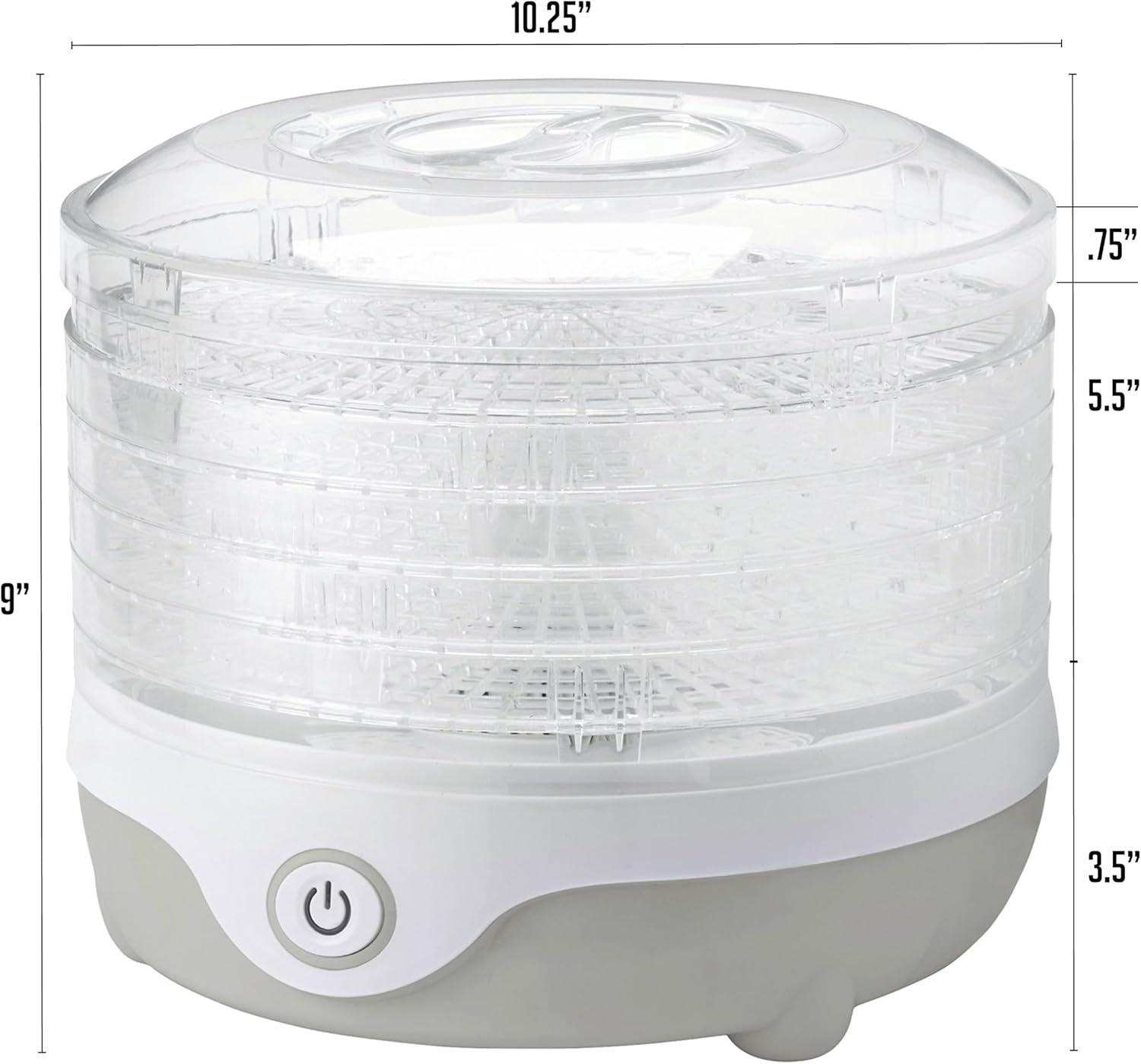 Ovente OVENTE 5 Tray Food Dehydrator