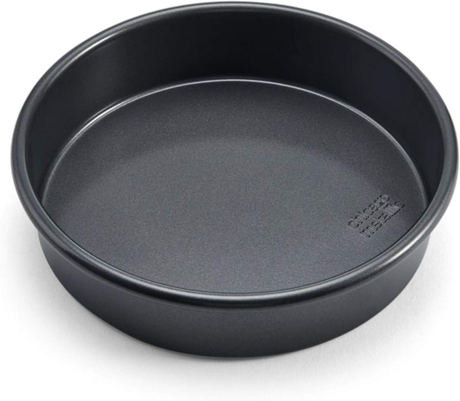 9-Inch Gray Non-Stick Round Silicone Cake Pan