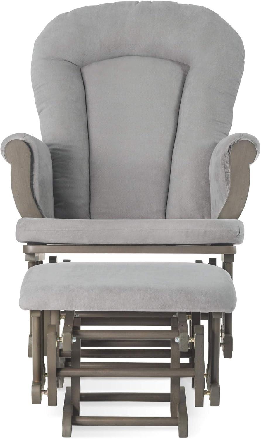 Child Craft Cozy Glider Rocker and Ottoman