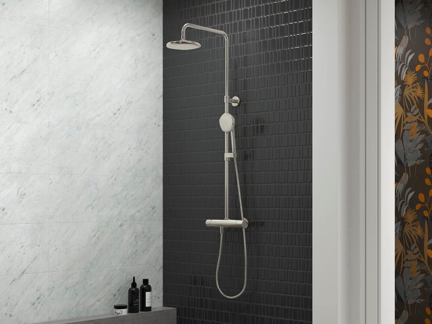 Occasion Two-Way Exposed Thermostatic Valve And Shower Column Kit