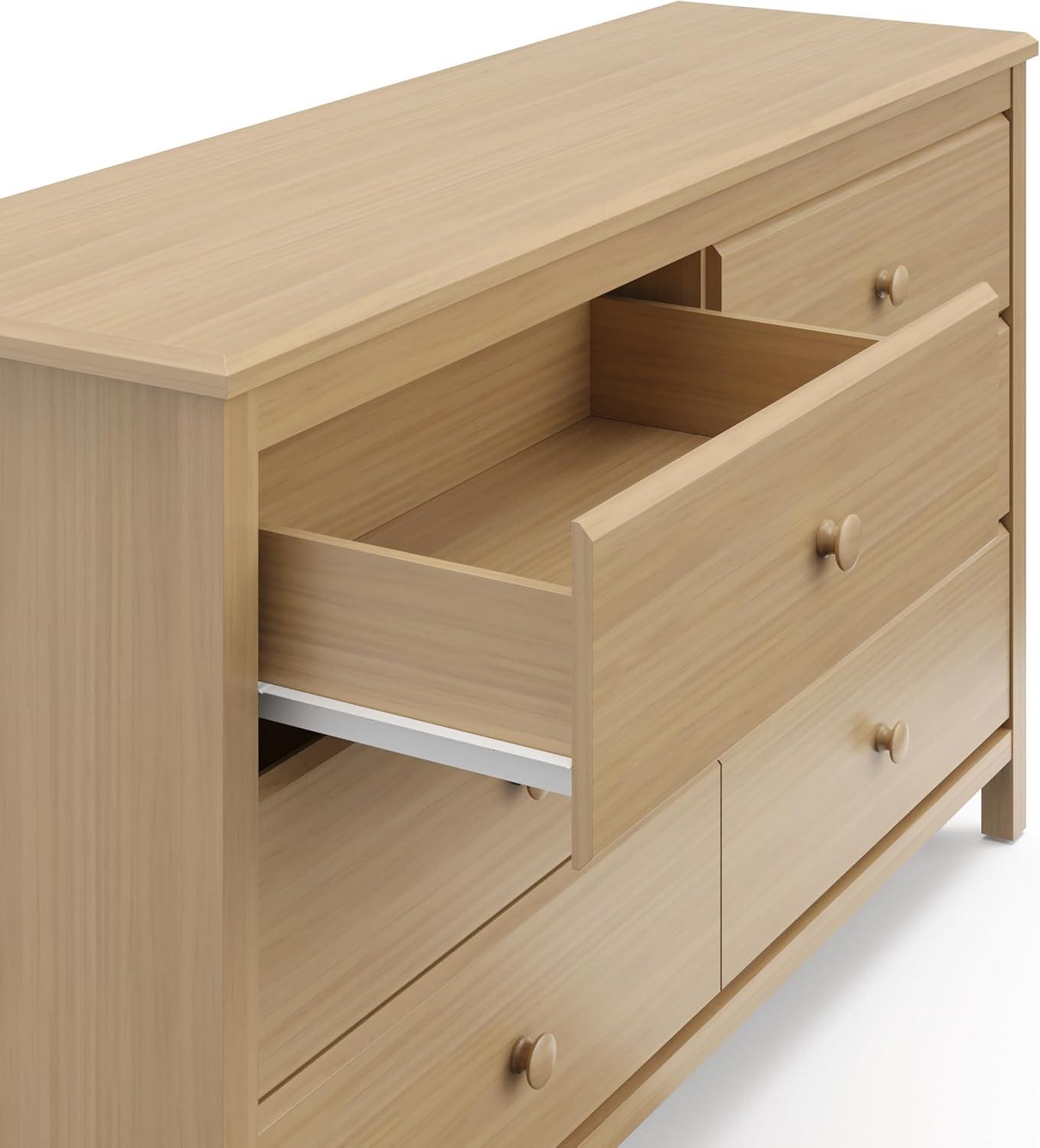 Storkcraft Alpine 6 Drawer Dresser with Interlocking Drawers