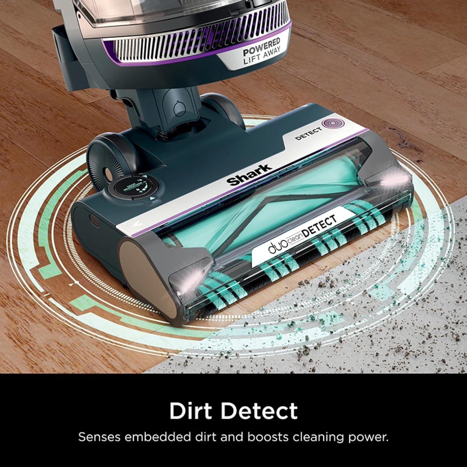 Shark ® POWERDETECT Upright Vacuum with DuoClean Detect Technology