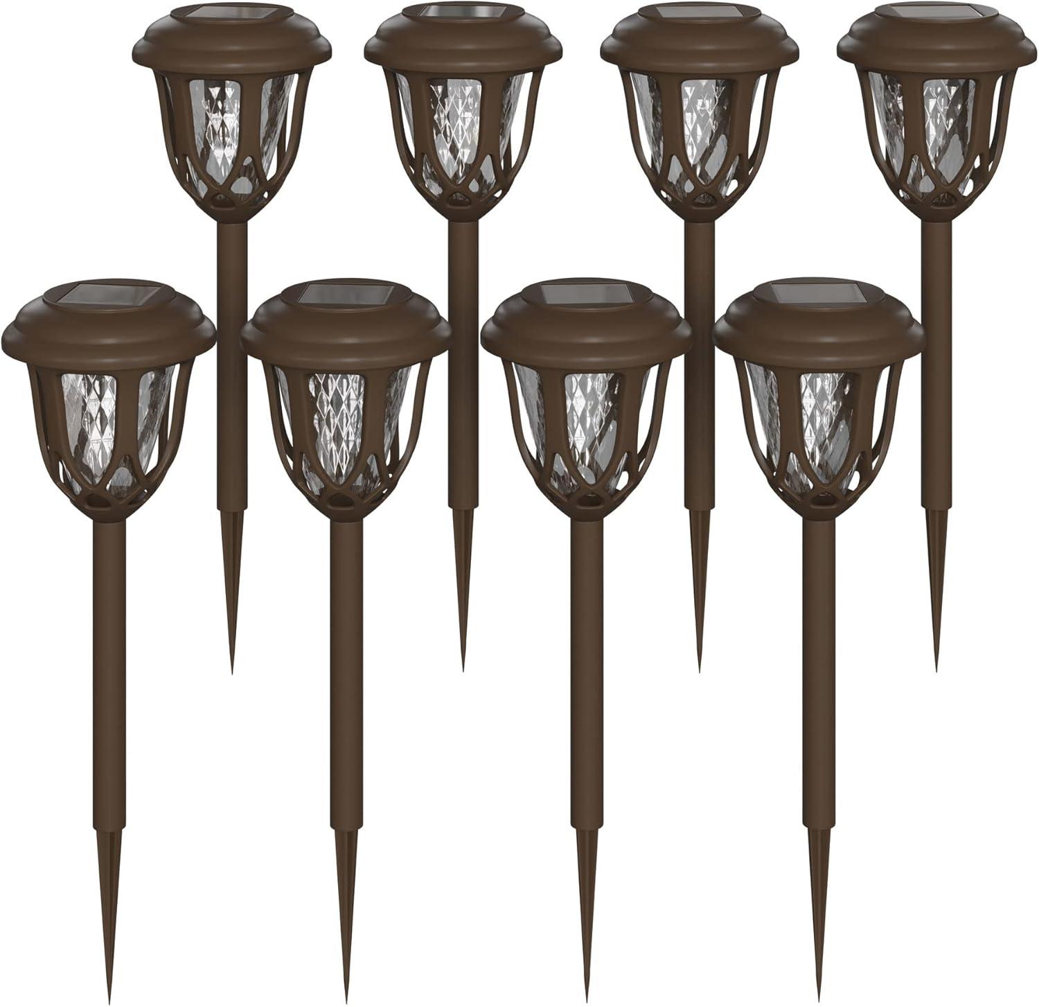 Rutland All - Weather Tulip Design Solar Powered LED Garden & Pathway Lights