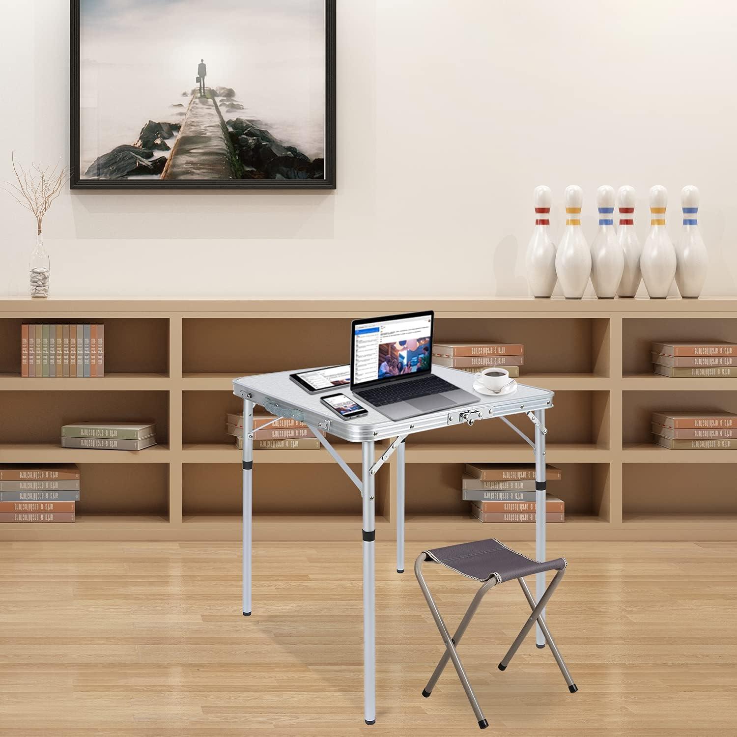 REDCAMP Square Outdoor Folding Camping Table