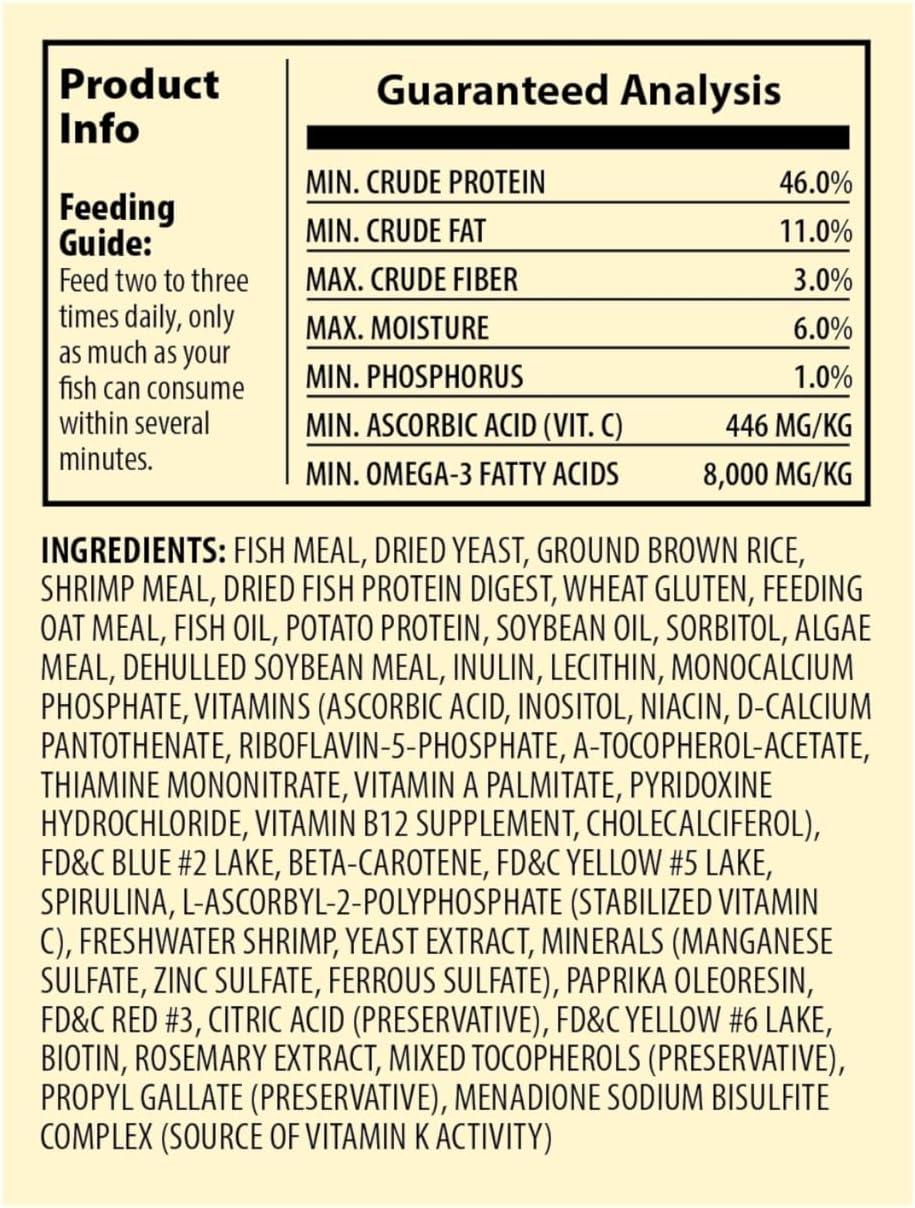 TetraMin Nutritionally Balanced Tropical Flake Food for Tropical Fish, 0.42 oz