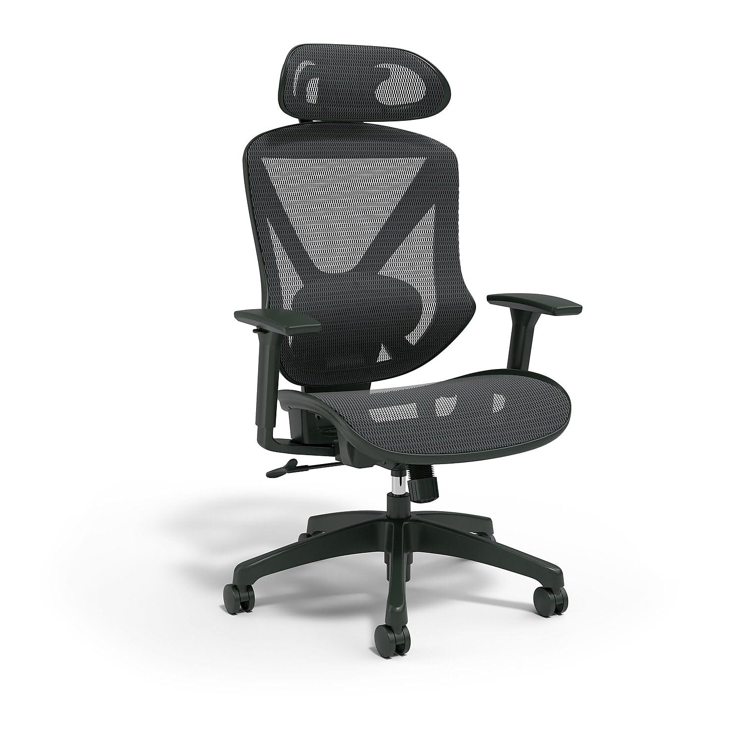 Union & Scale FlexFit Dexley Mesh Task Chair Blue (UN59375)