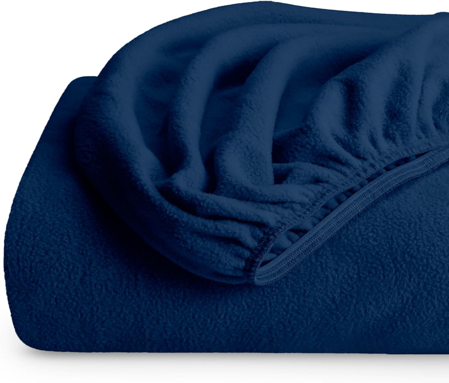 Bare Home Micro Fleece Super Soft Fitted Sheet