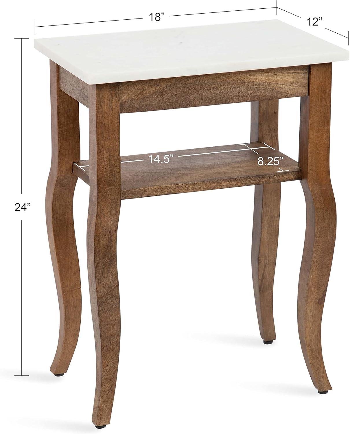 Kate and Laurel Lillian Wood End Table