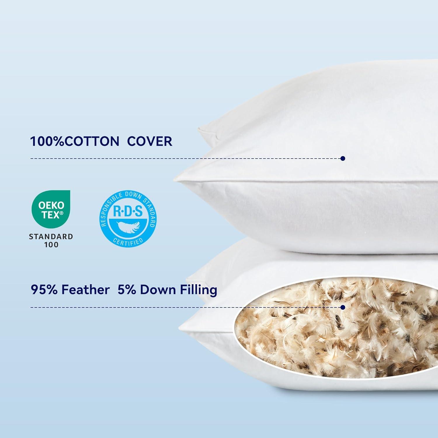 Phantoscope 12" x 20" Reversible Pillow Inserts (Set of 2)