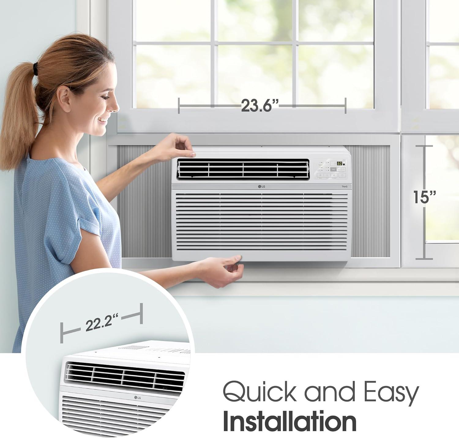 12,000 Btu Smart Wi-fi Window Air Conditioner