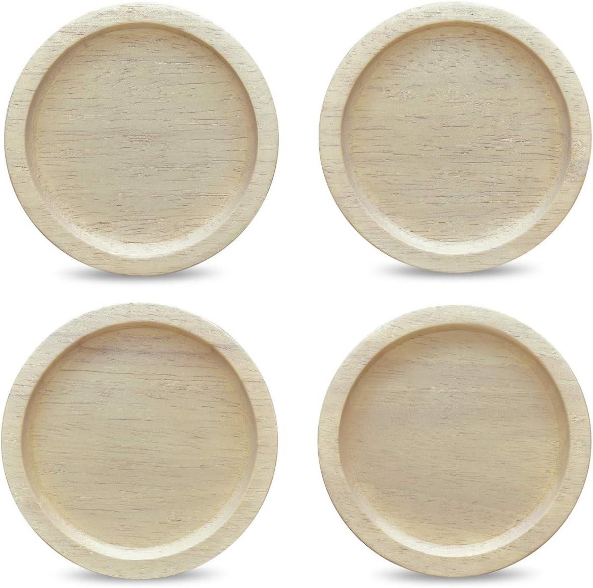 Noritake Hammock Wood Set Of 4 Coasters, 3-3/4"