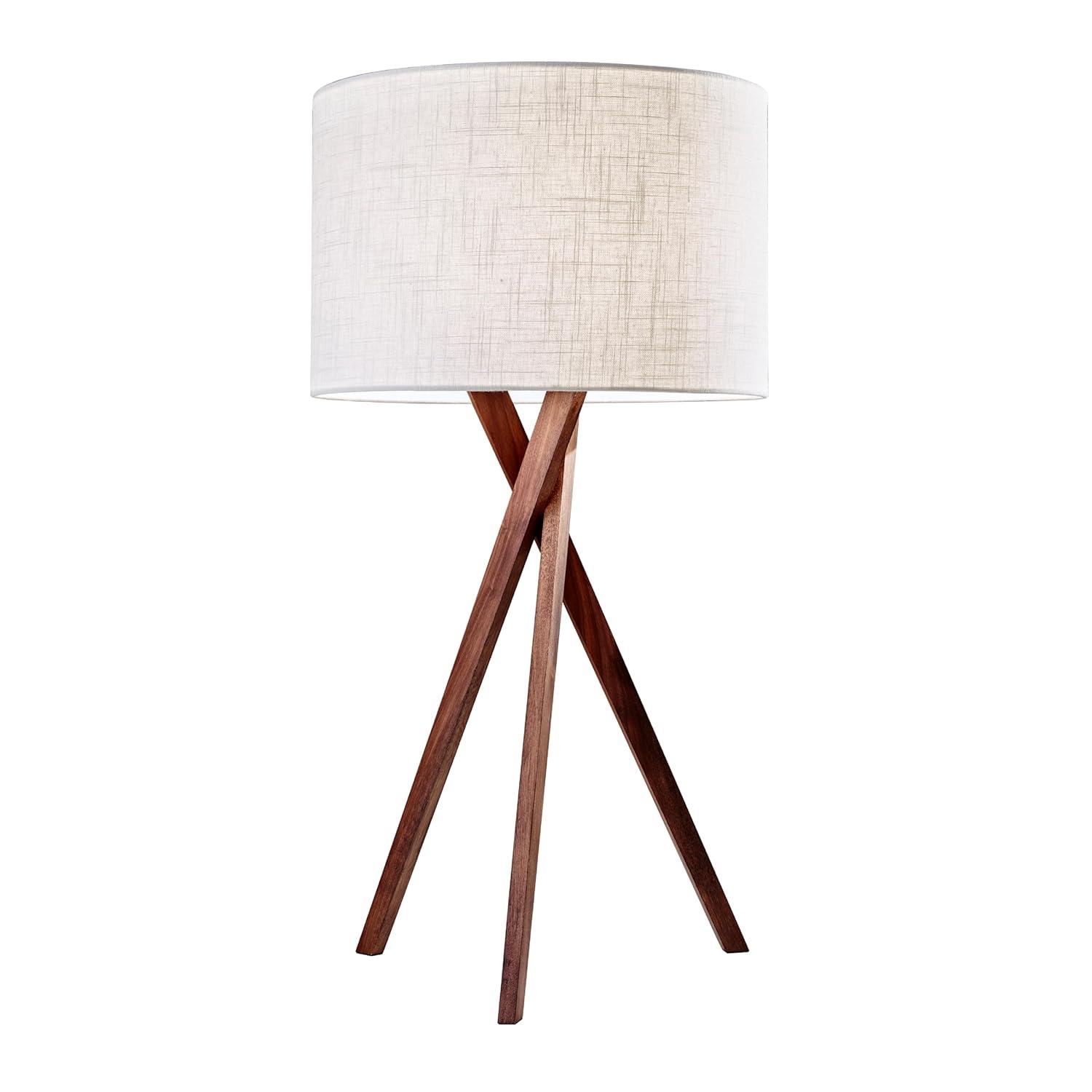 Harcourt Solid Wood Tripod Lamp