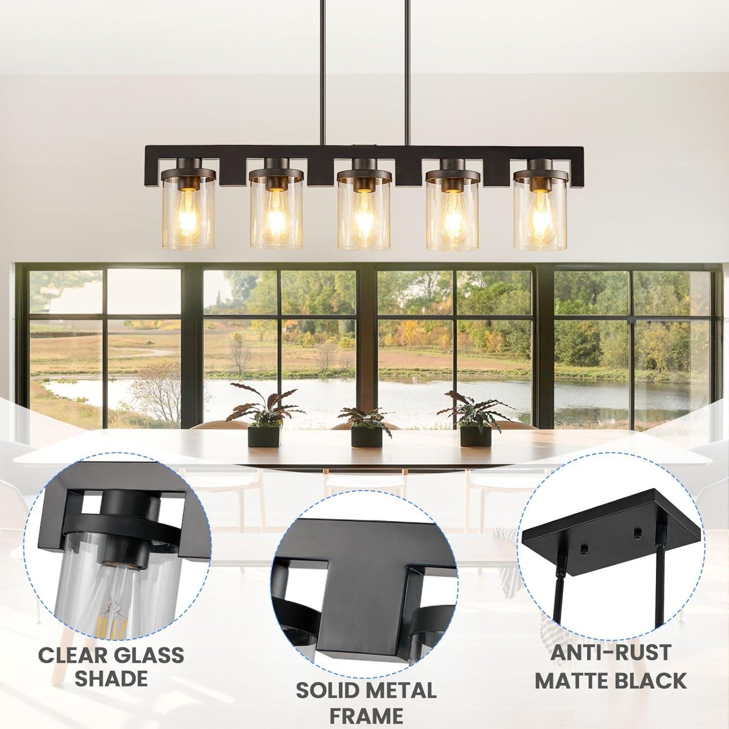 5 - Light Modern Kitchen Island Pendant